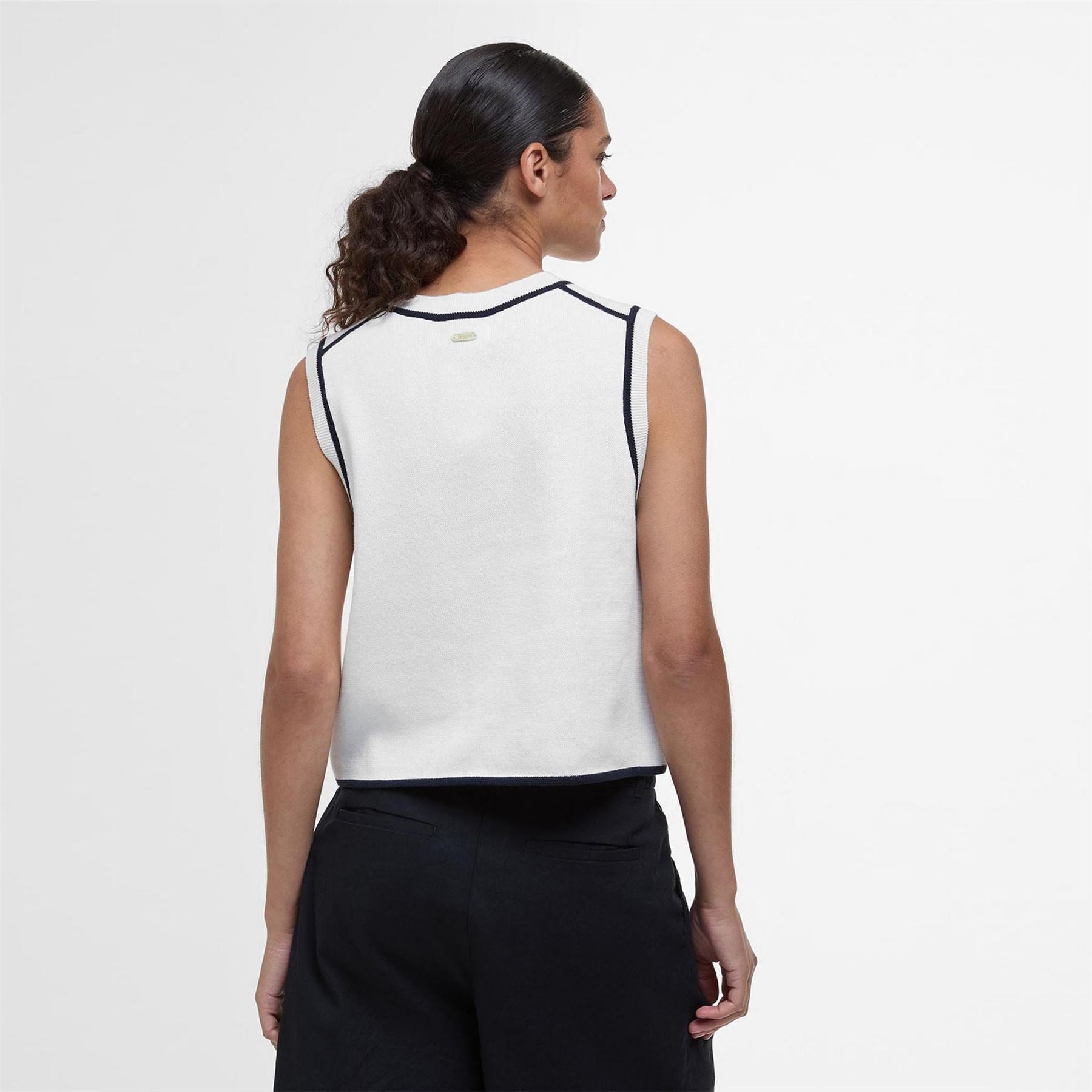 Barbour Sleeveless Knitted Jumper