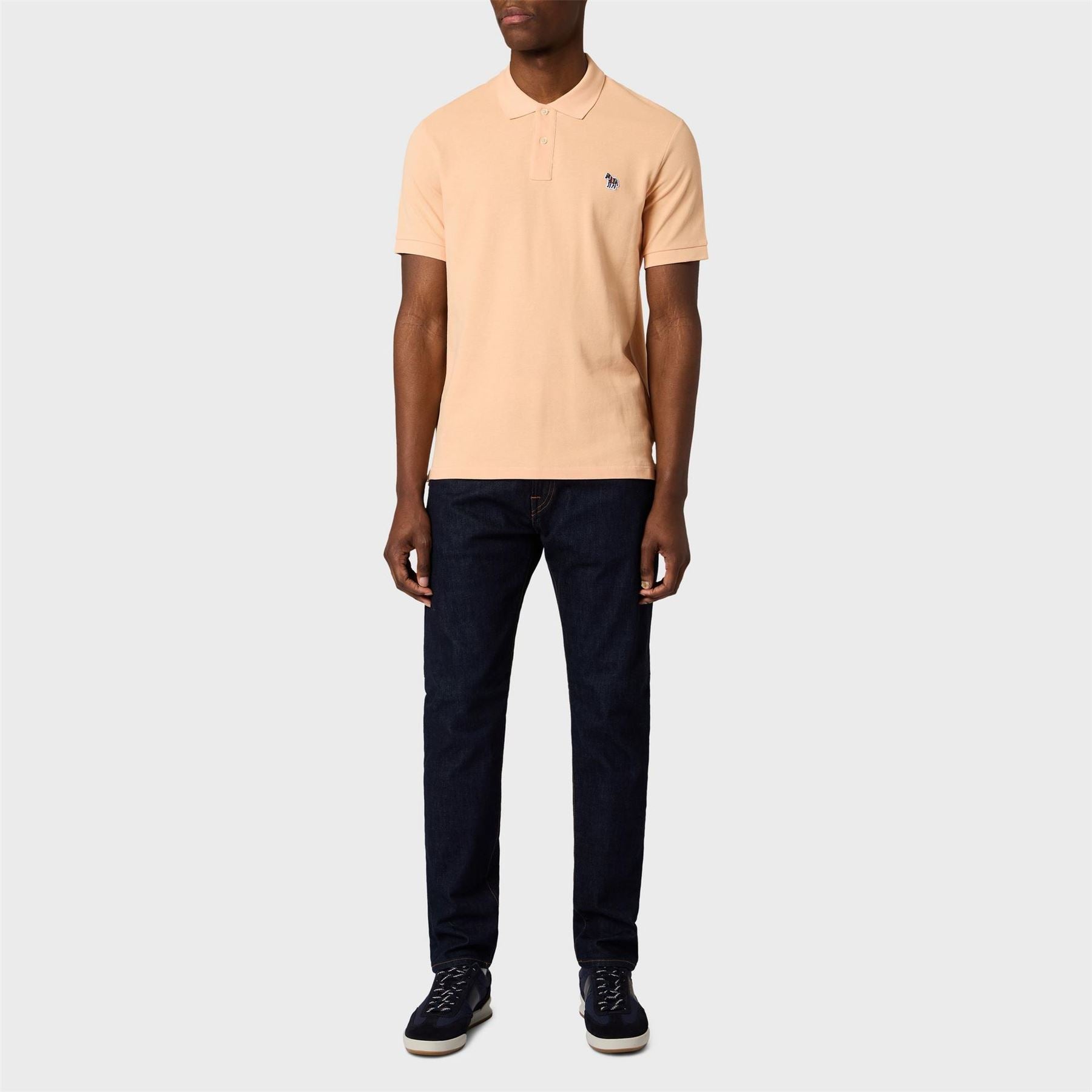 PS Paul Smith Regular Fit Zebra Polo Shirt