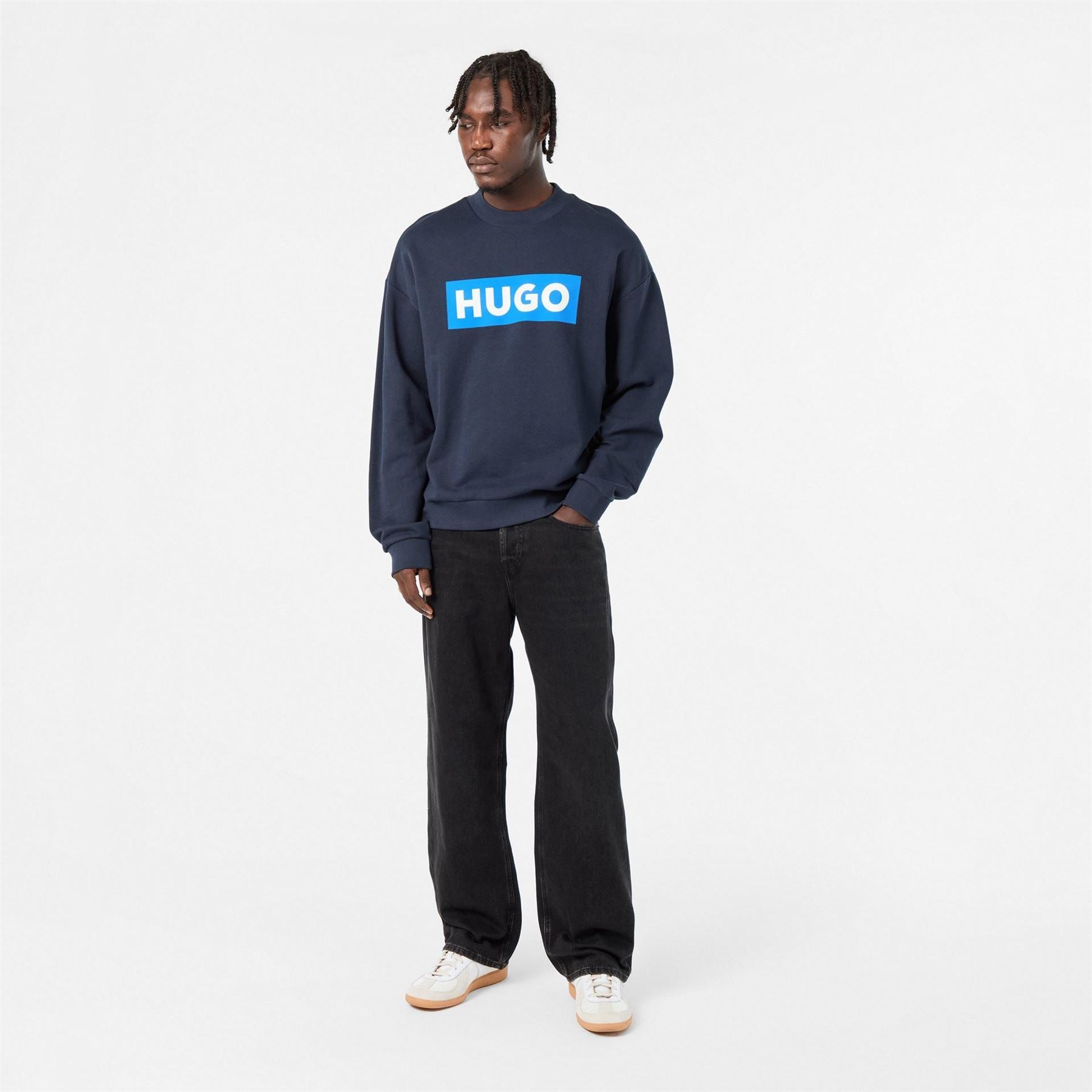 Hugo Crew Neck Regular Fit Sweatshirt