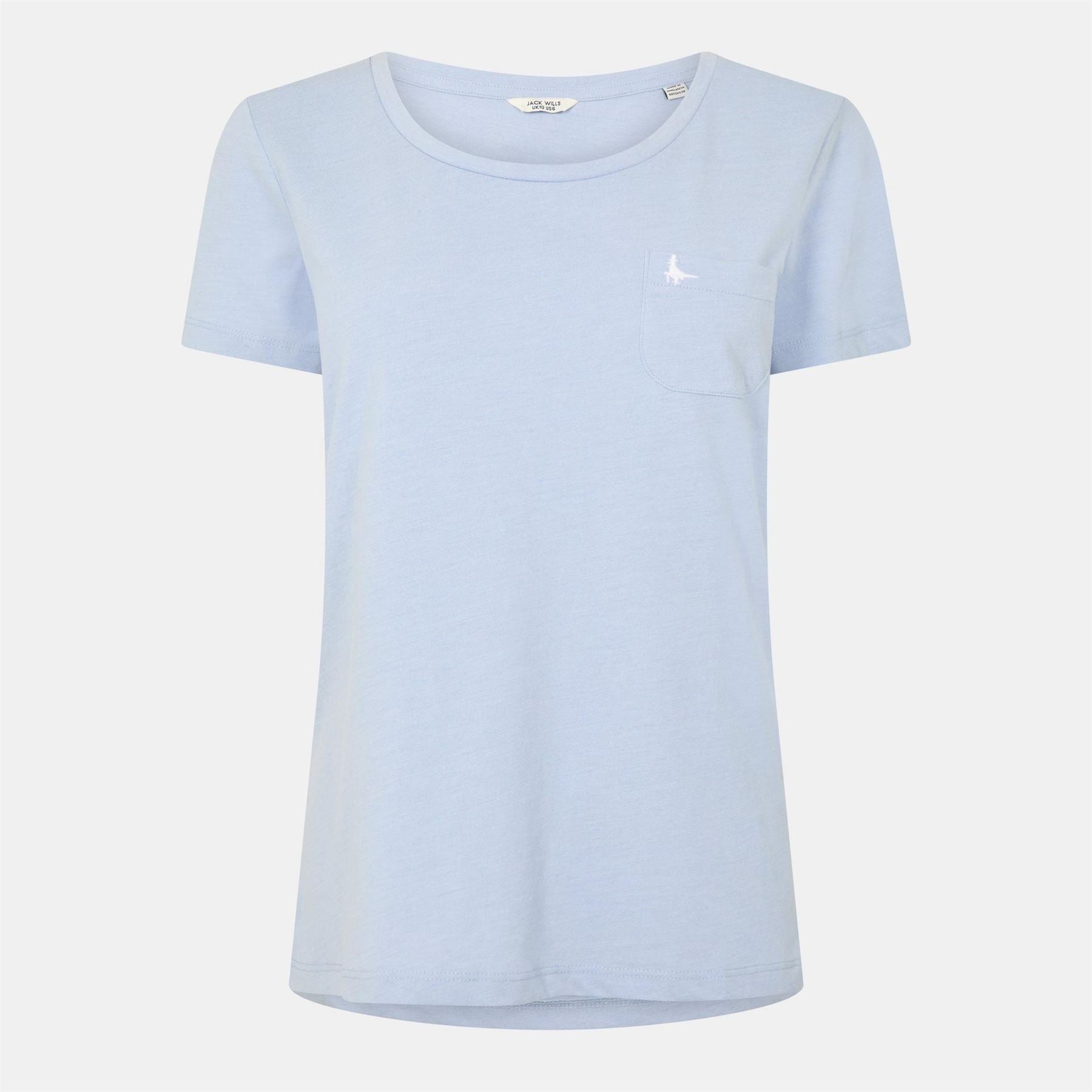Jack Wills Fullford Pocket T-Shirt Ladies