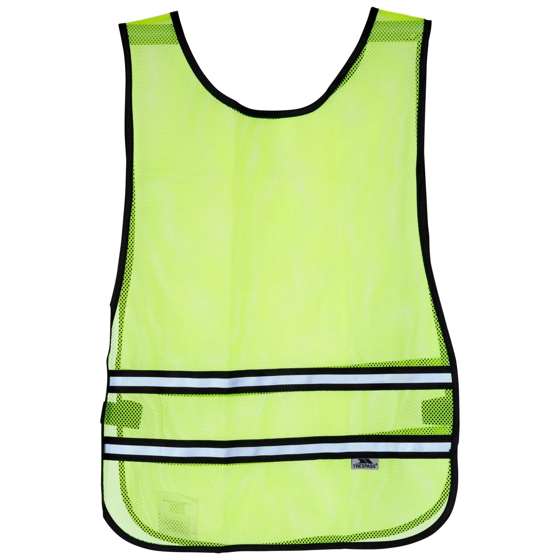 Trespass Adults Hi Visibility Mesh Running Vest