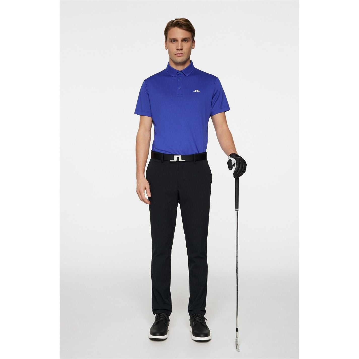 J Lindeberg Golf Short Sleeve Performance Polo Shirt