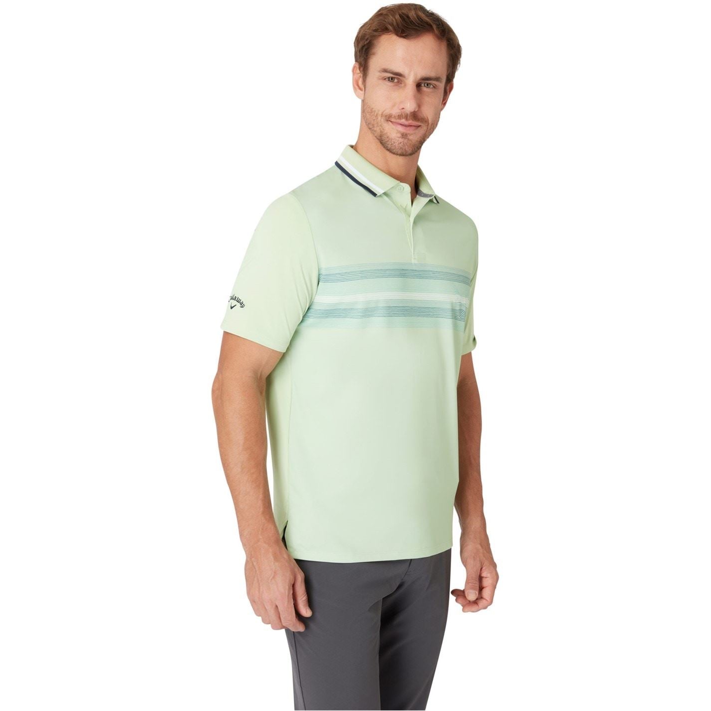 Callaway Emea Collared Short Sleeve Polo Shirt