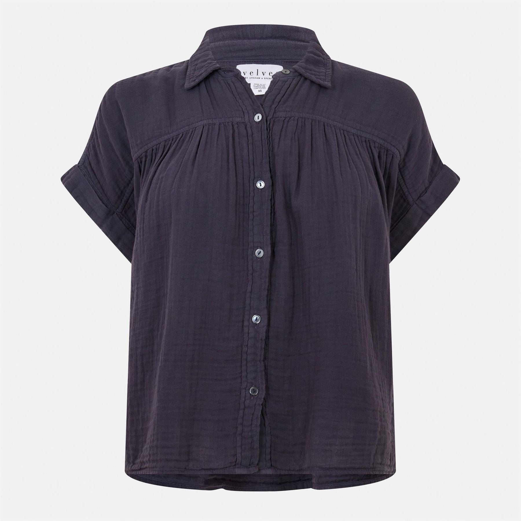 Velvet by Graham and Spencer Regular Fit Short Sleeve Shirt
