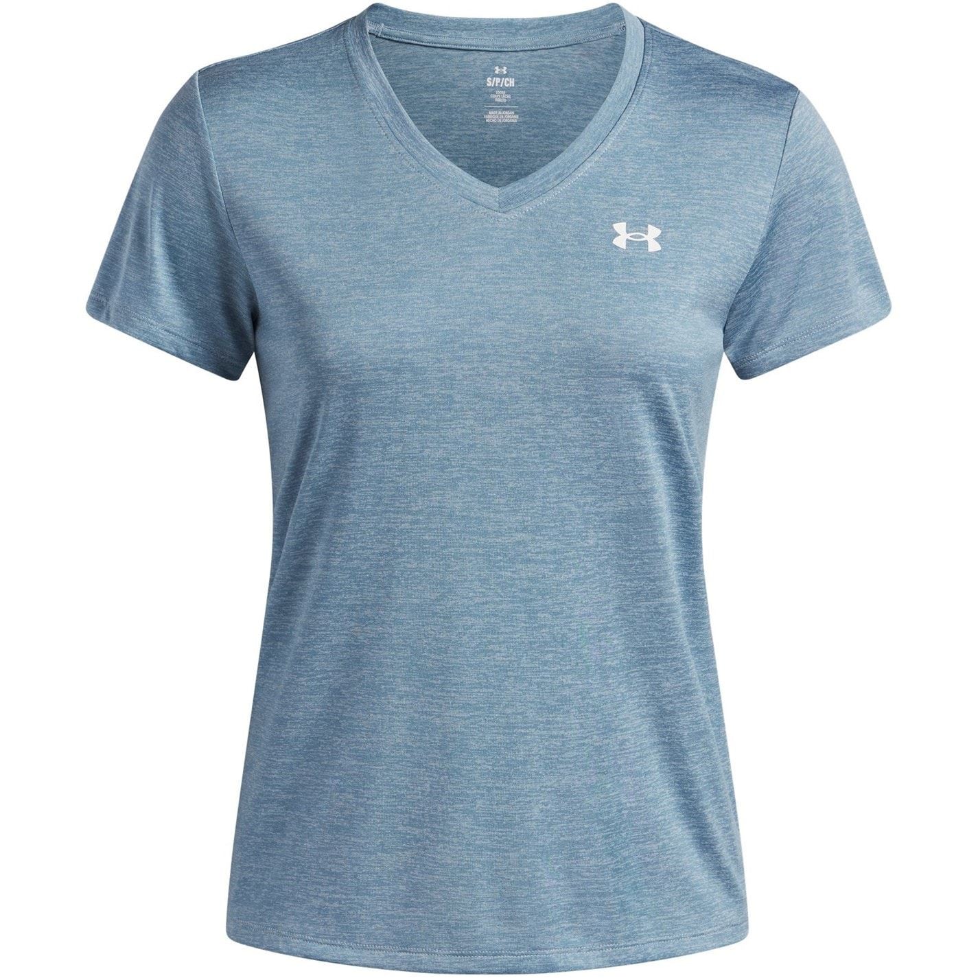 Under Armour Womens Armour Tech™ Twist V Neck Short Sleeve