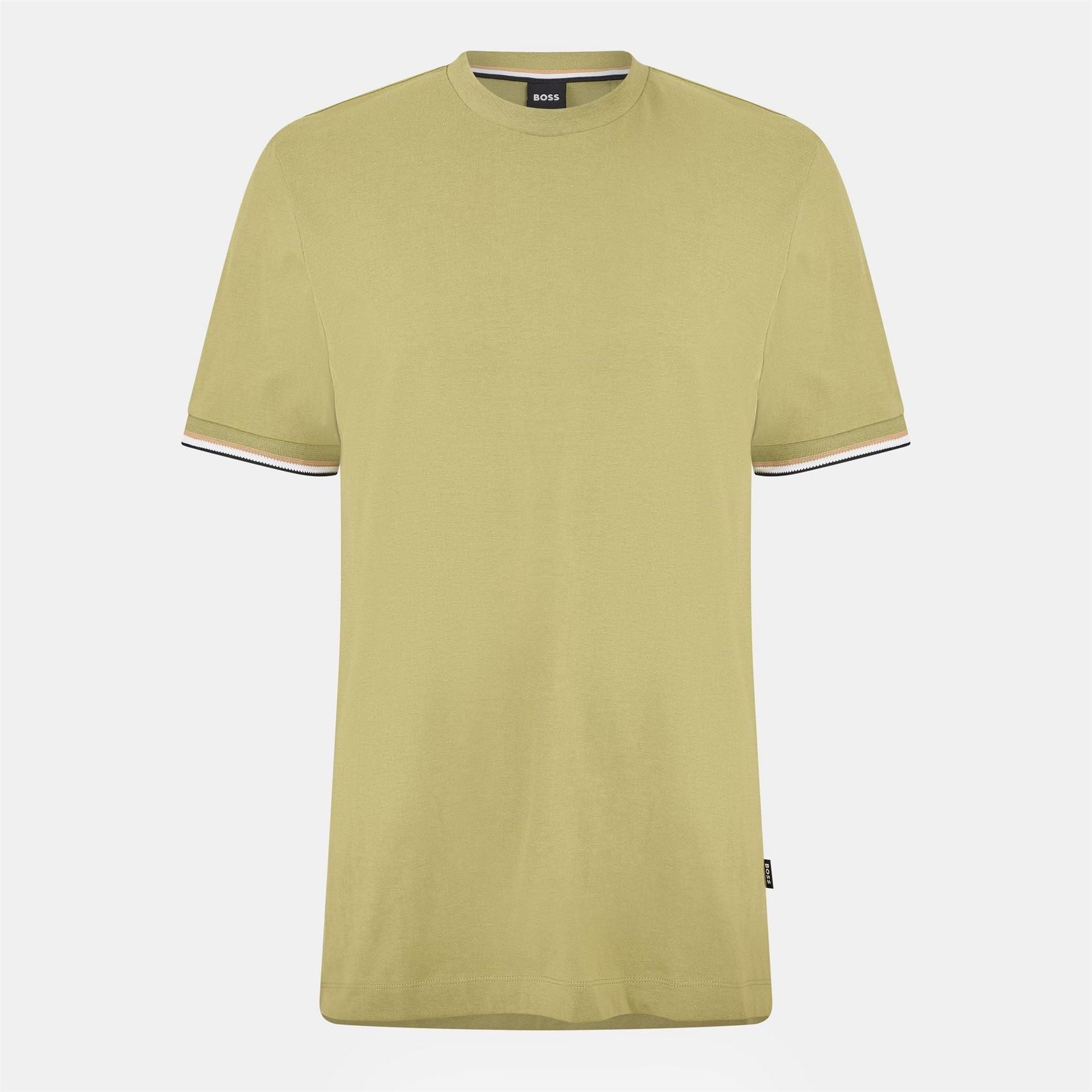 Boss Thompson Cotton Short Sleeve Crew Neck T Shirt