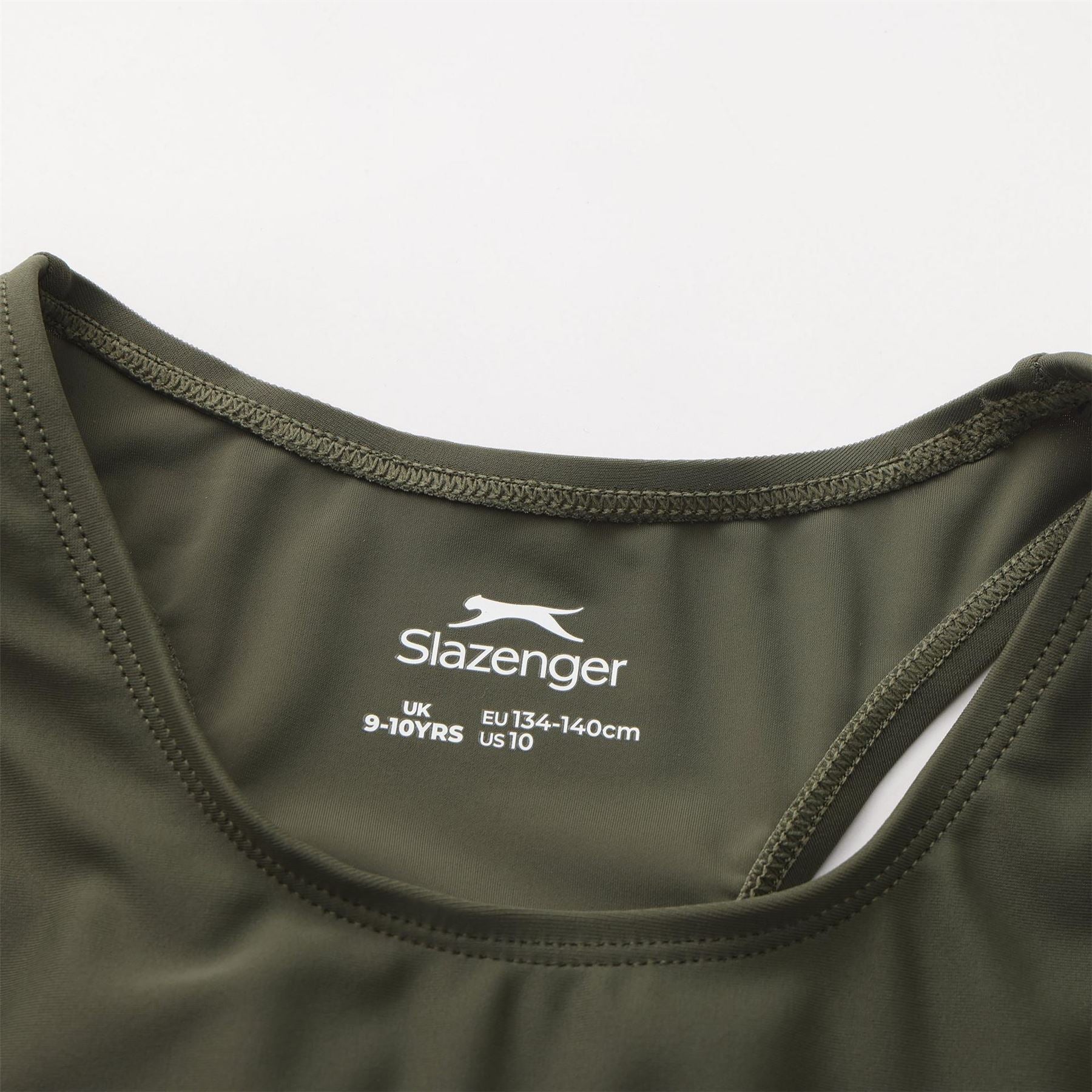 Slazenger Lycra® Xtra Life™ Racer Back Swimsuit Girls