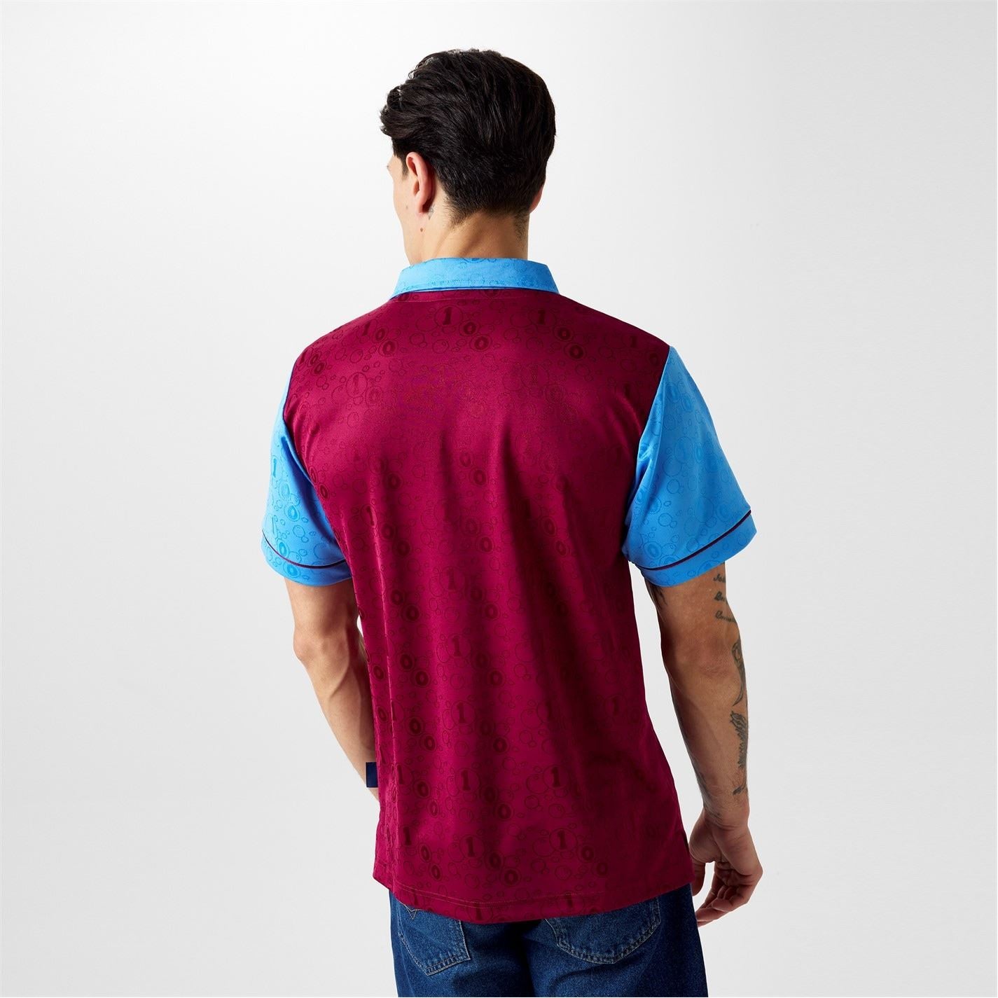 Score Draw West Ham United Home Centenary Shirt 1995 Adults