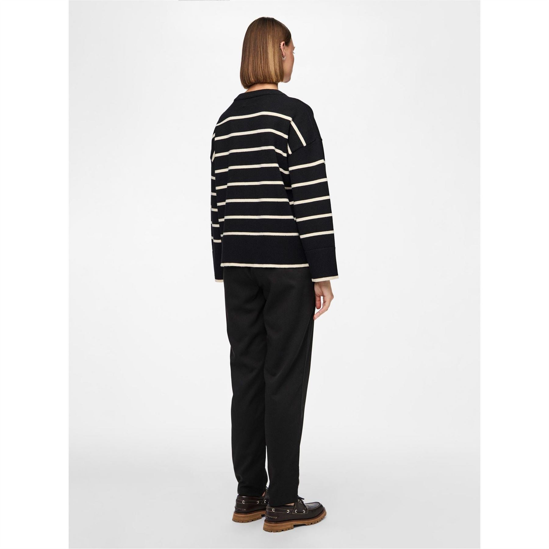 Pieces Relaxed Fit Drop Shoulder Sweatshirt