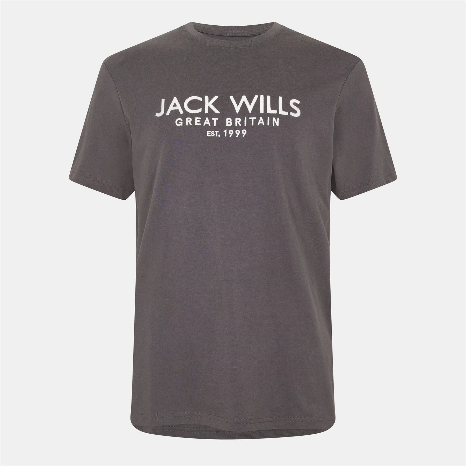 Jack Wills Mens Carnaby Logo T-Shirt