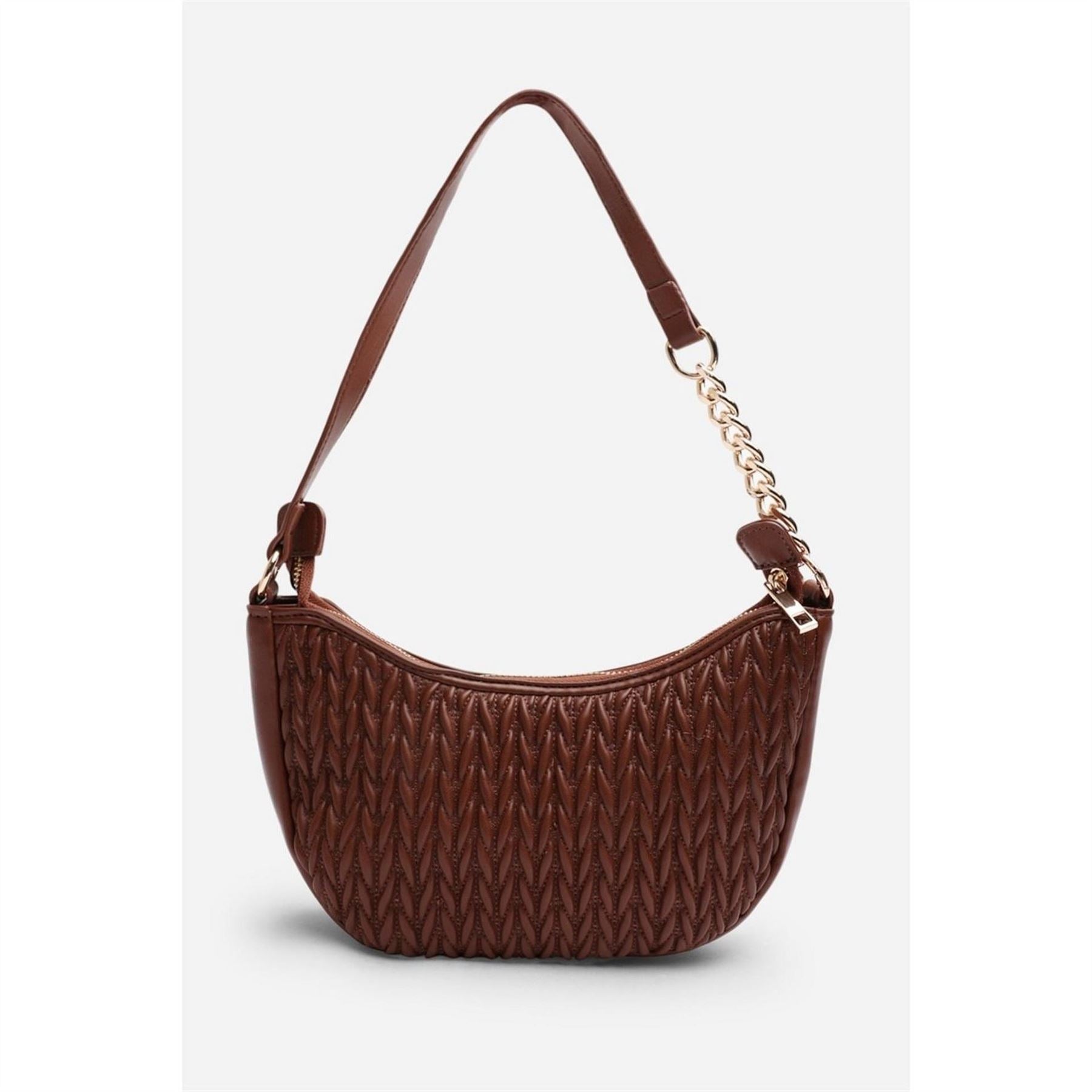 Wheres That From Crescent Shoulder Bag In Chain Detail