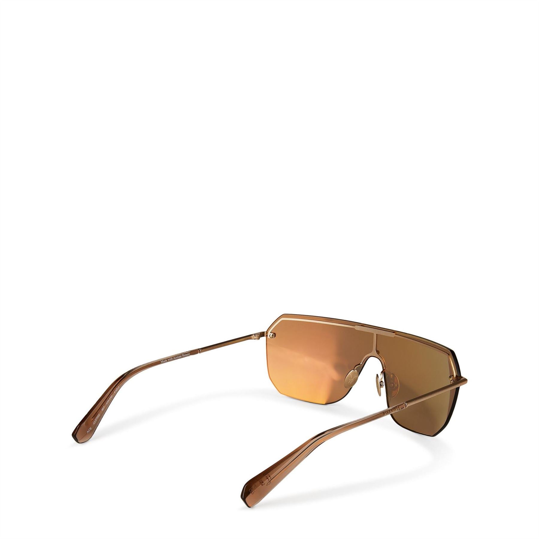 AllSaints Rimless Navigator Sunglasses