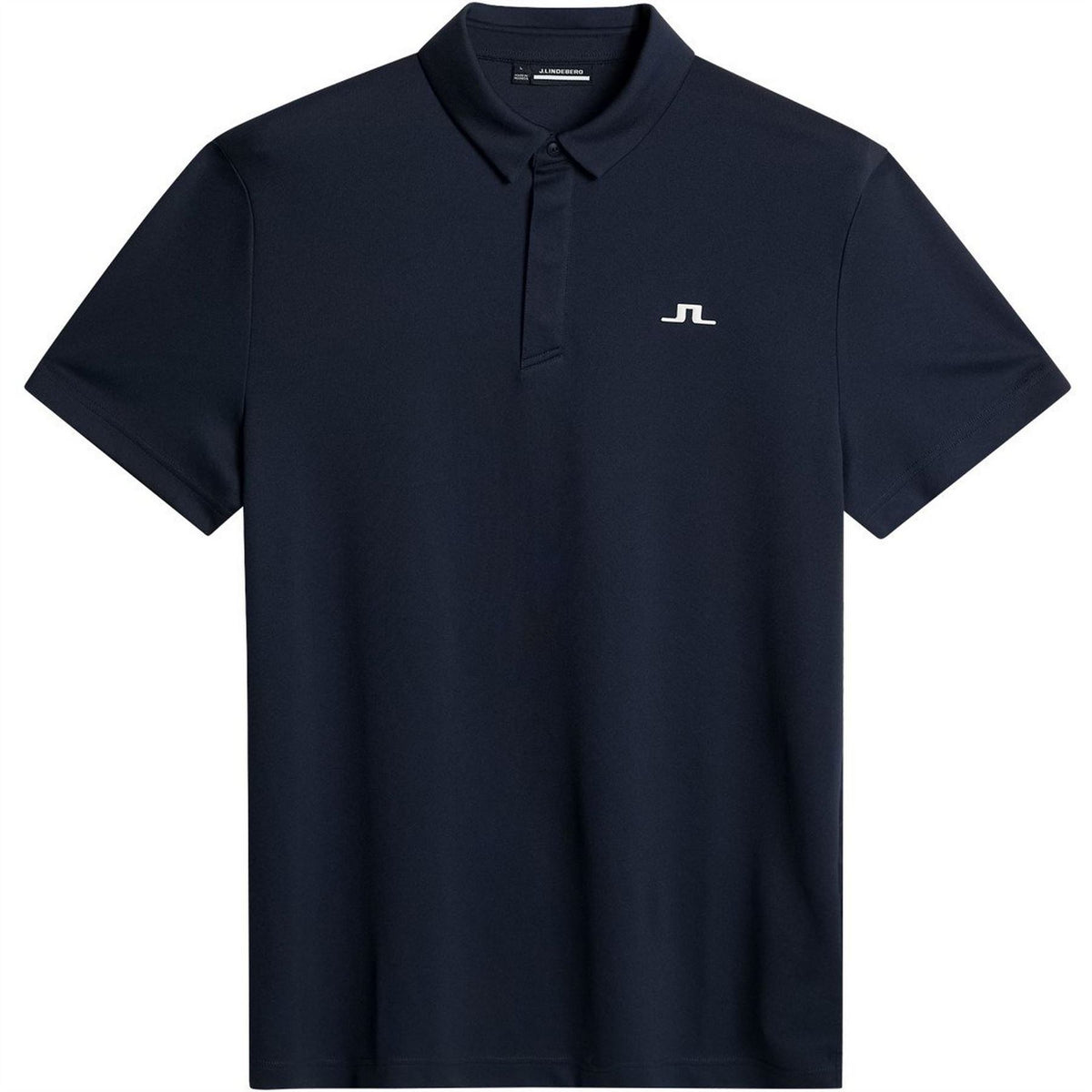J Lindeberg Golf Collared Neck Short Sleeve Polo Shirt