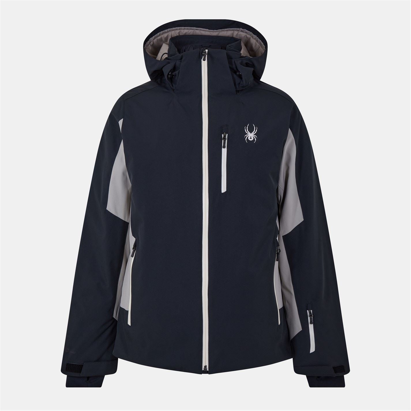 Spyder Vertex Hooded Neck Color Block Ski Jacket