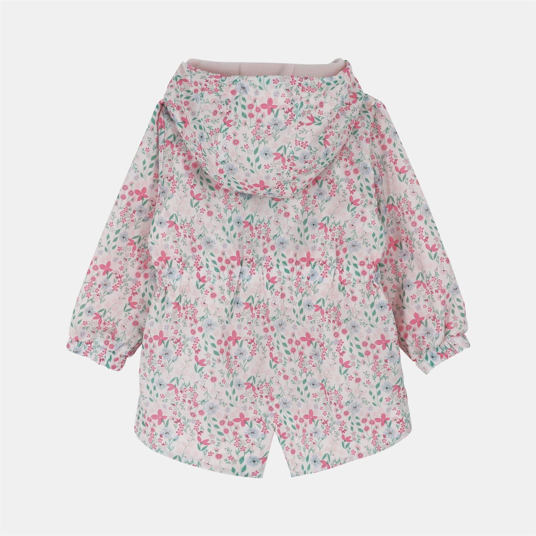 Firetrap Enchanted Blossom Pink Floral Hooded Long Sleeve  Anorak