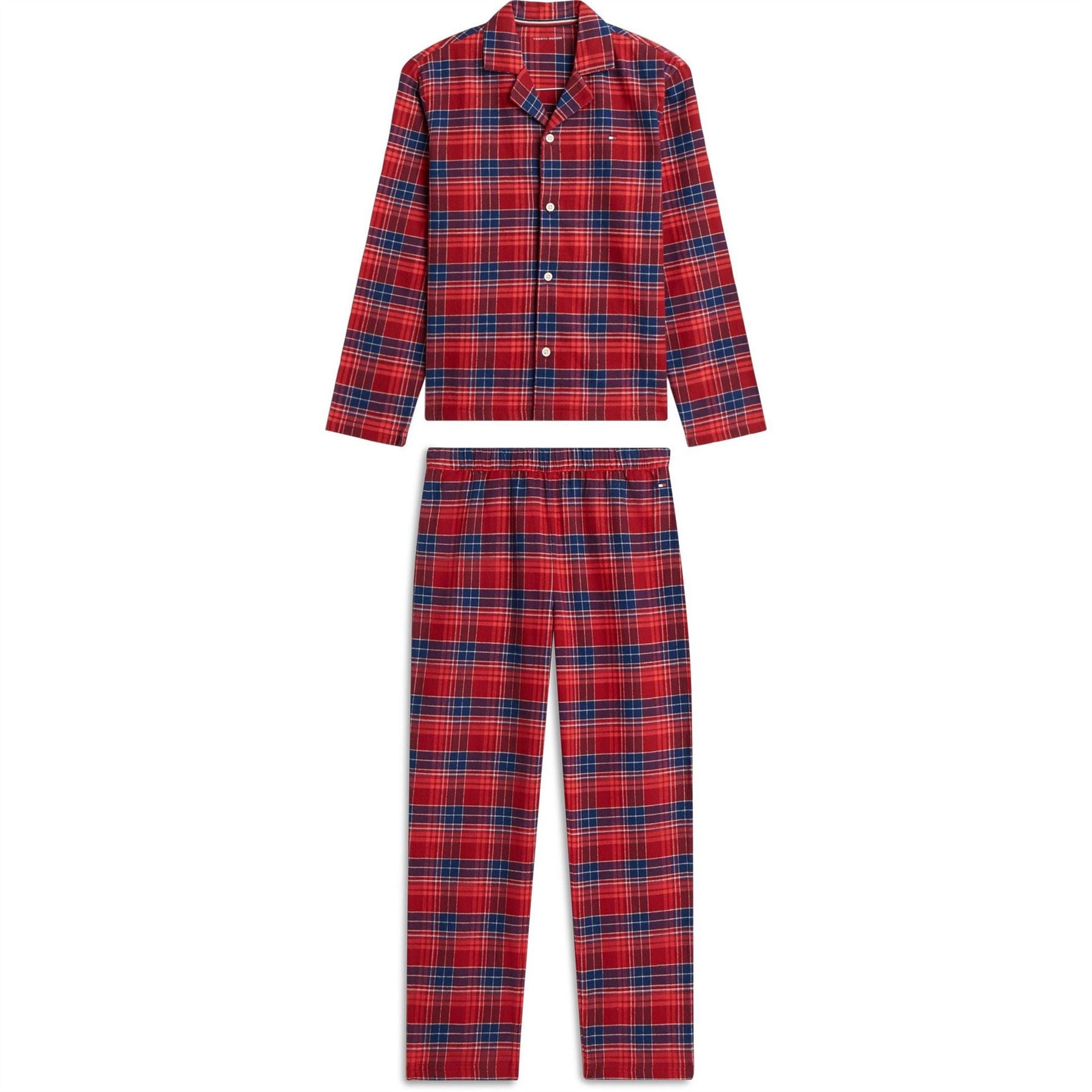 Tommy Hilfiger Check Pj Set Jn64