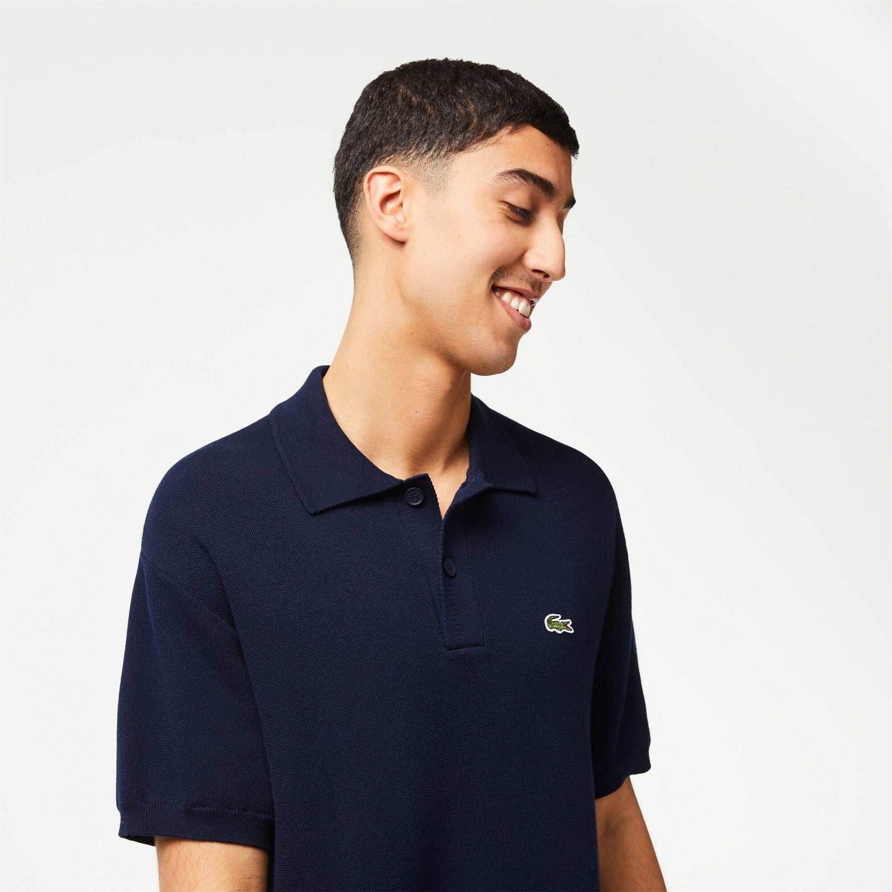 Lacoste Striped Crew Neck Jumper