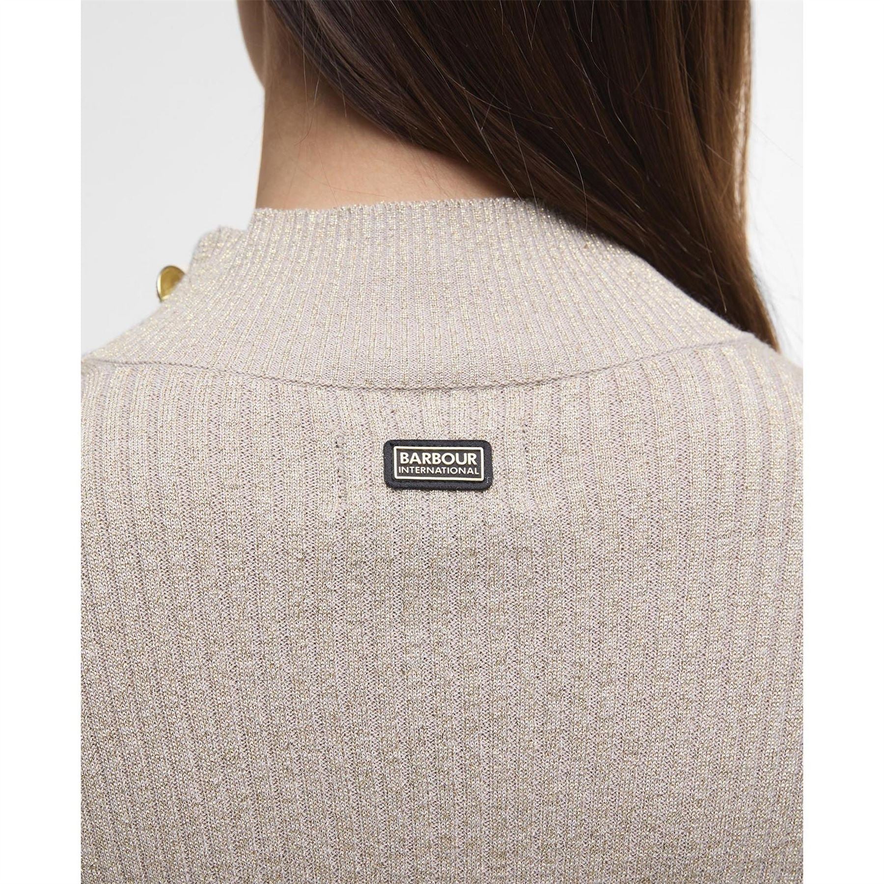 Barbour International Ribbed Jumper
