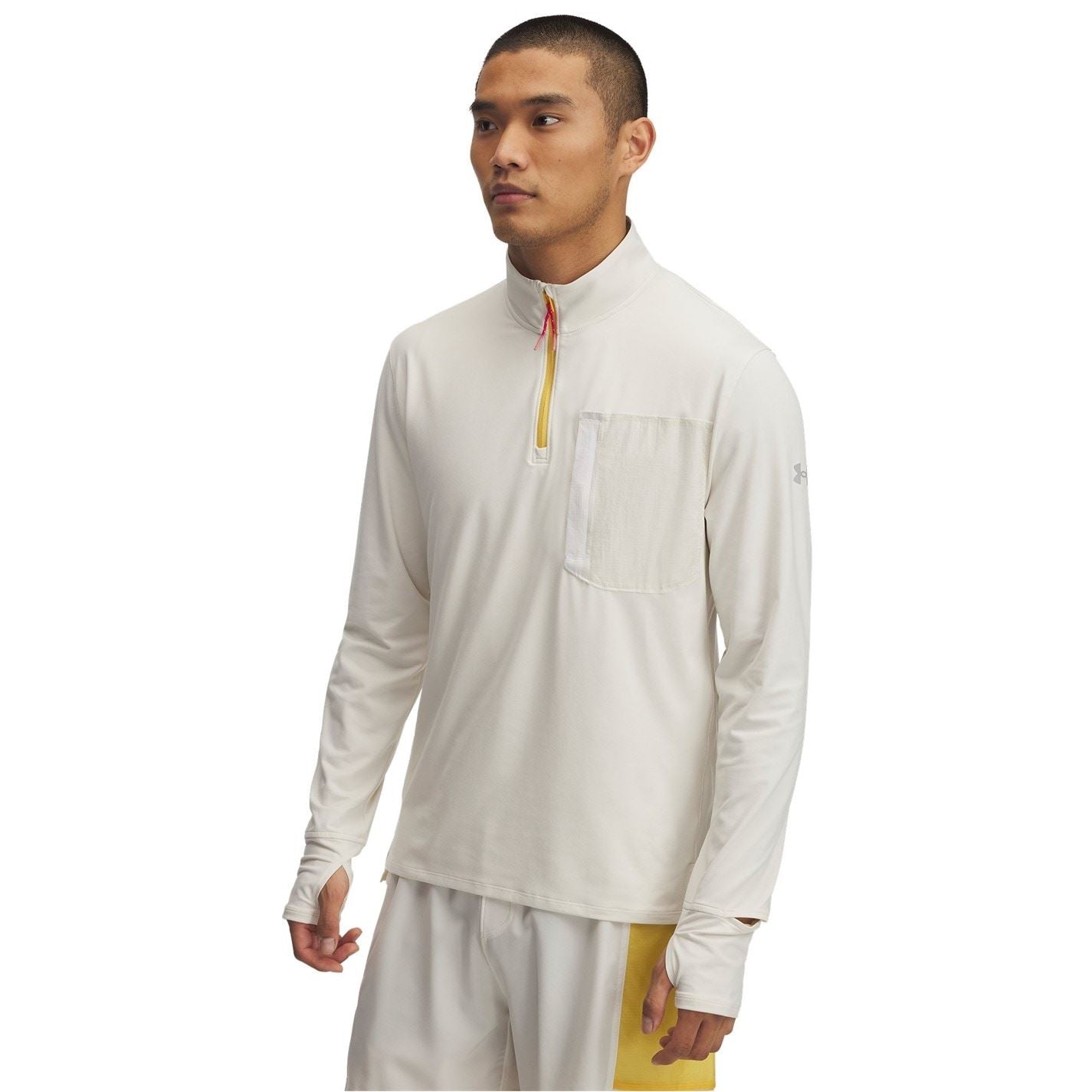 Under Armour Trail Zip Neck Long Sleeve Competition T-Shirt