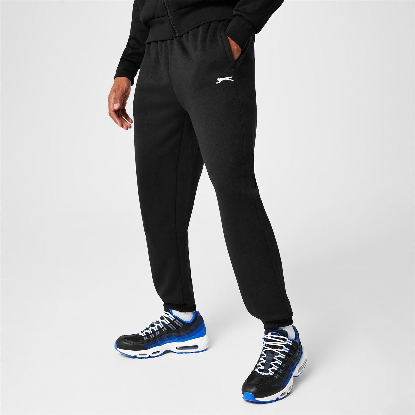 Slazenger Mens Cuffed Fleece Jogging Bottoms
