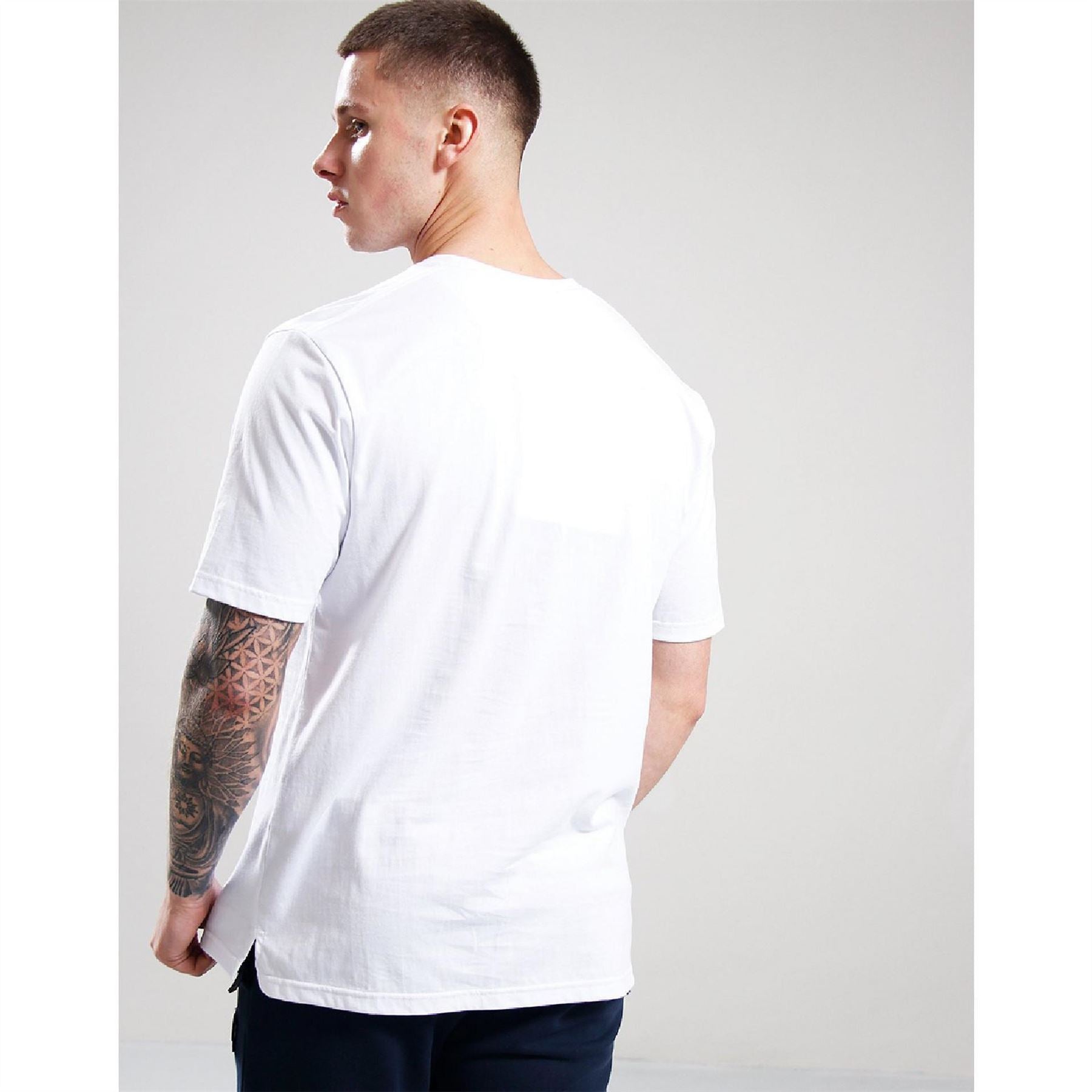 Marshall Artist Crew Neck Ribbed Collar Short Sleeve Jersey T-Shirt
