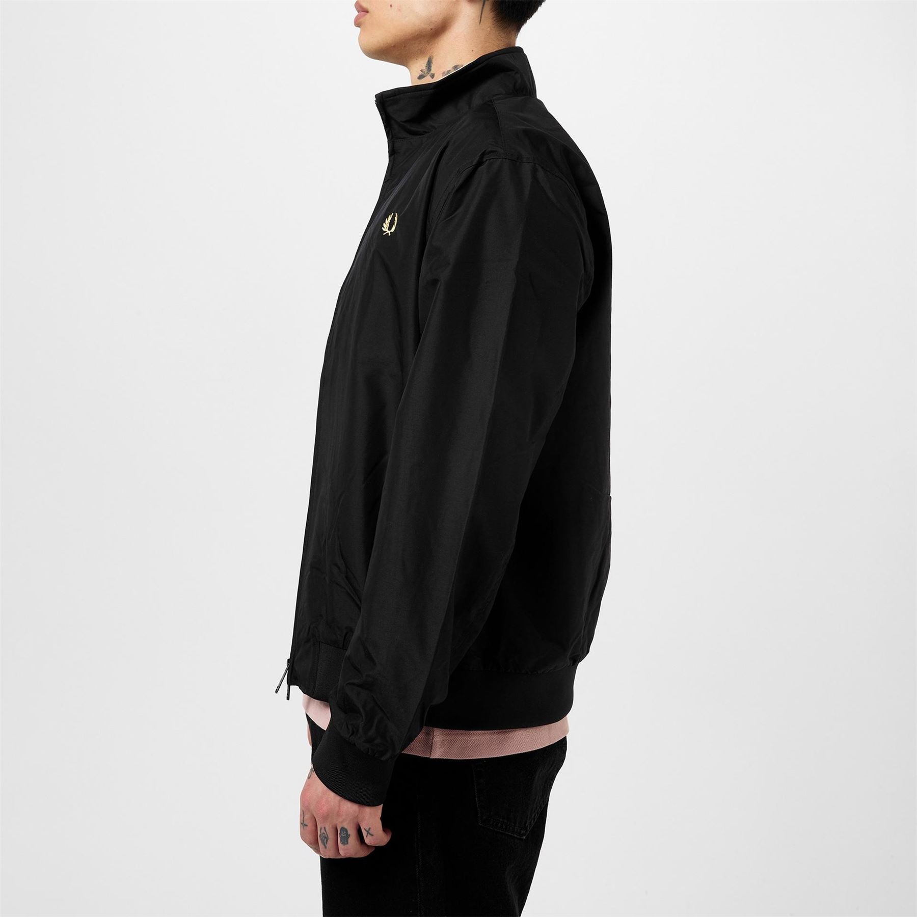 Fred Perry Brentham Cotton Long Sleeve Harrington Jacket