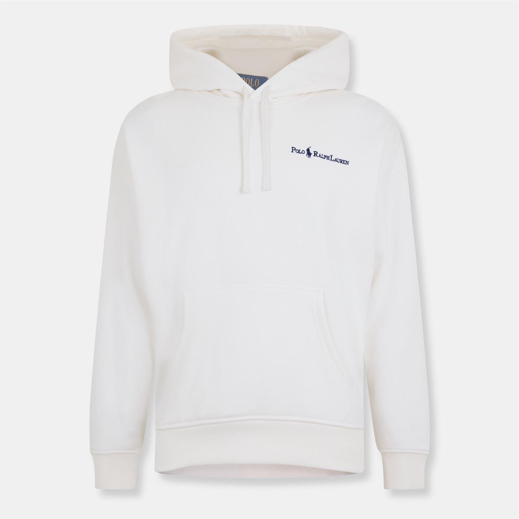 Polo Ralph Lauren Hooded Neck Drop Shoulder Long Sleeve Sweatshirt