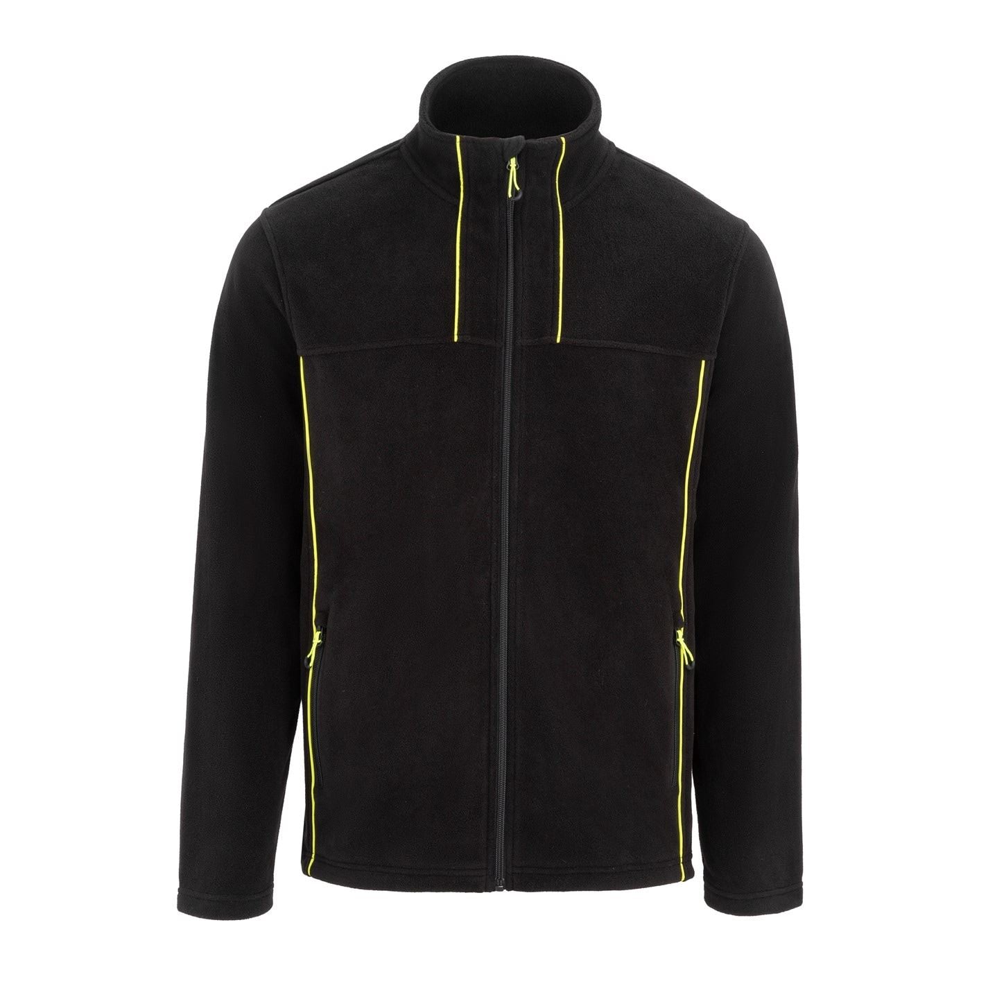 Dunlop  Micro Fleece Hi Vis Long Sleeve Softshell Jacket