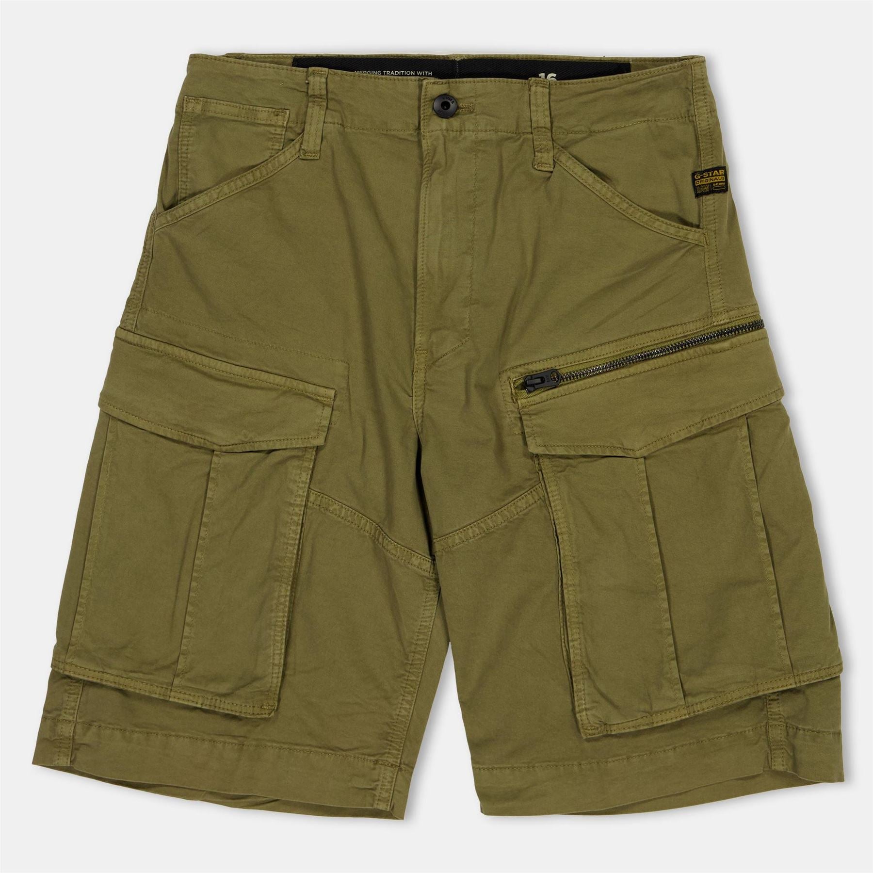 G Star Rovic Zip Solid Patterned Combat Cargo Pants