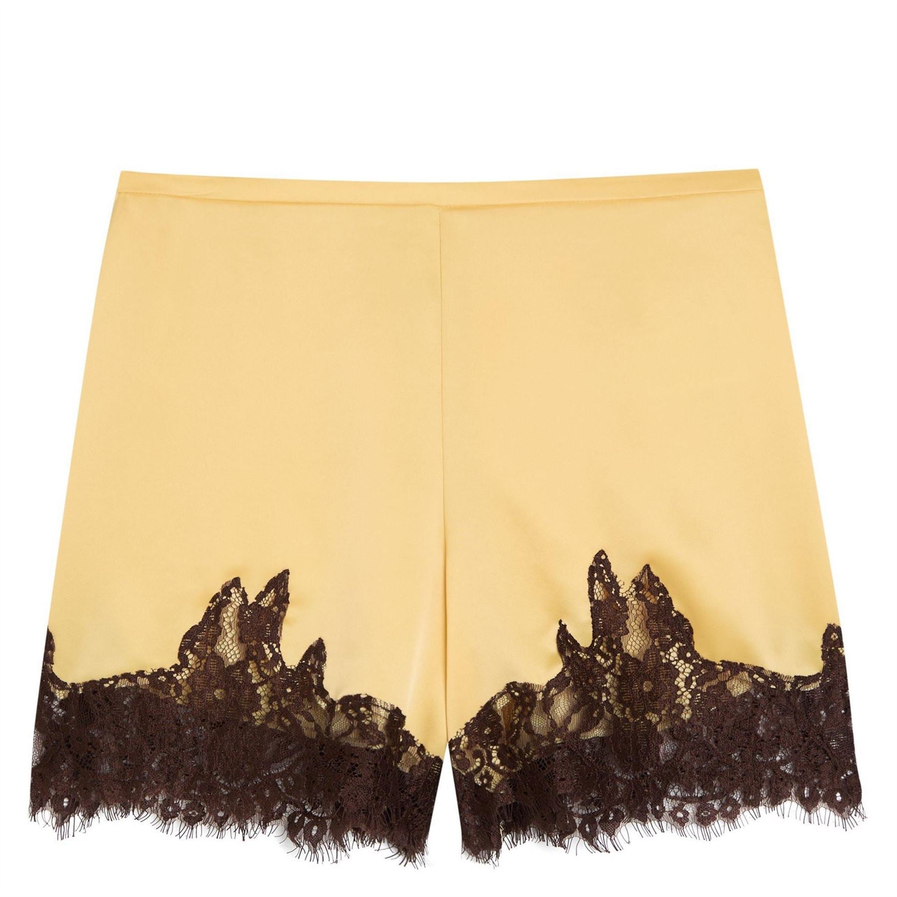 Reformation Fern Satin Shorts