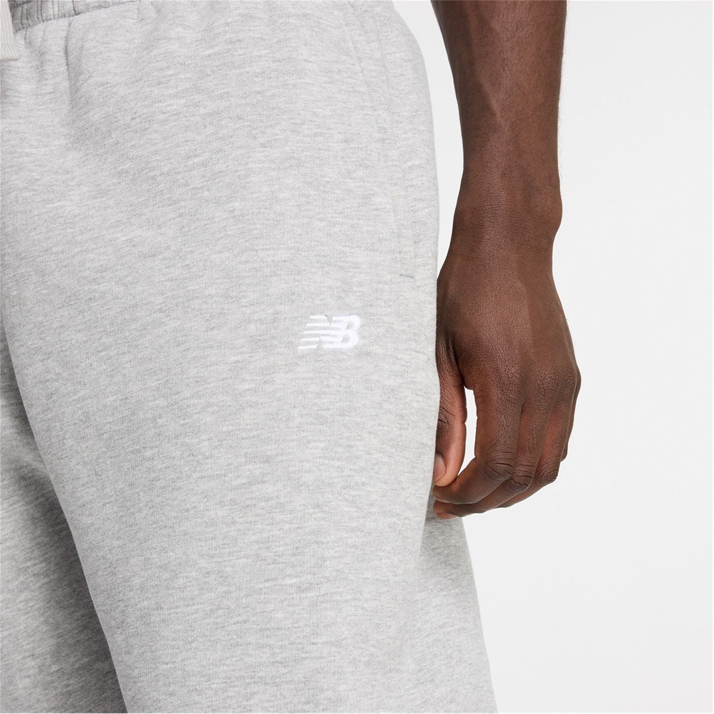 New Balance Small Logo Solid Patterned Joggers