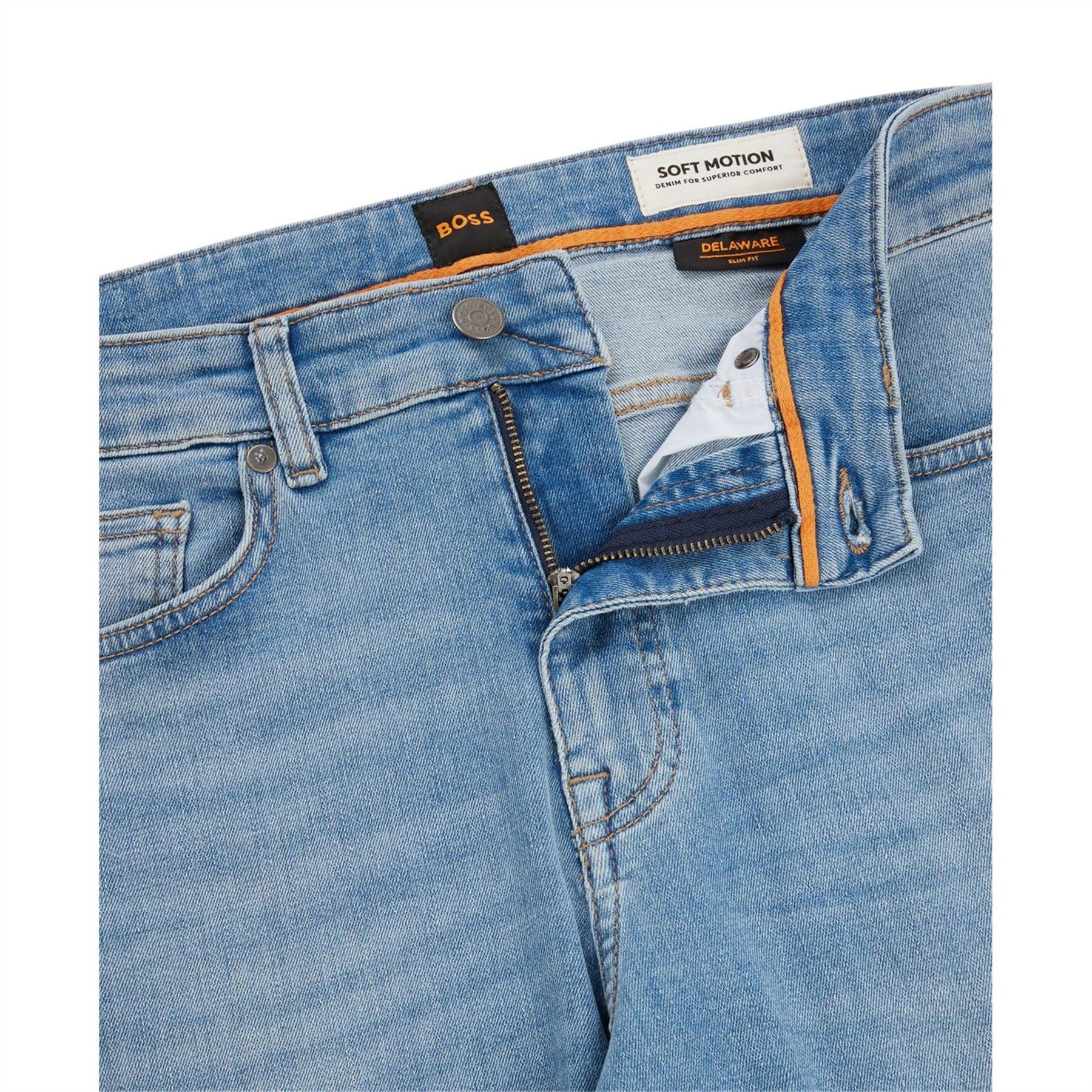 Boss Delaware Five Pocket Slim Jeans