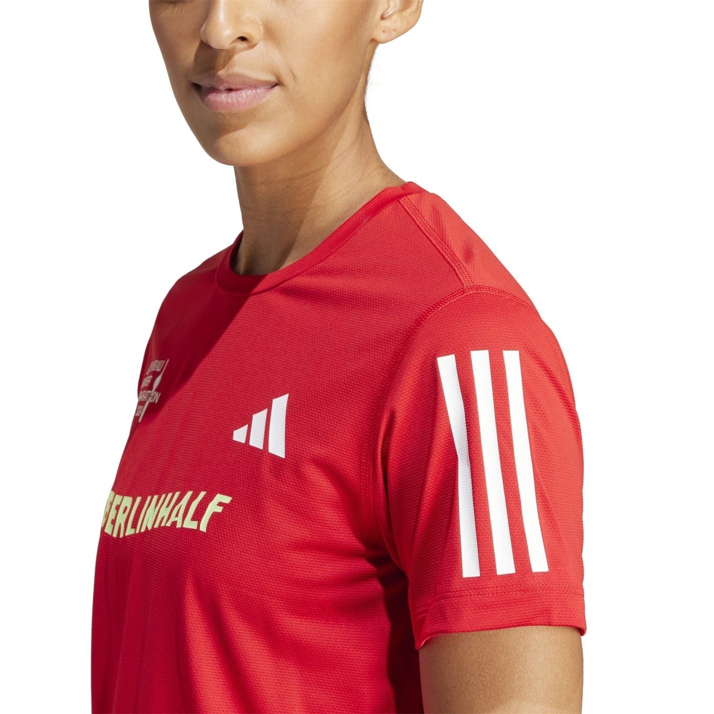 adidas Large Genie Lettering Crew Neck T-Shirt