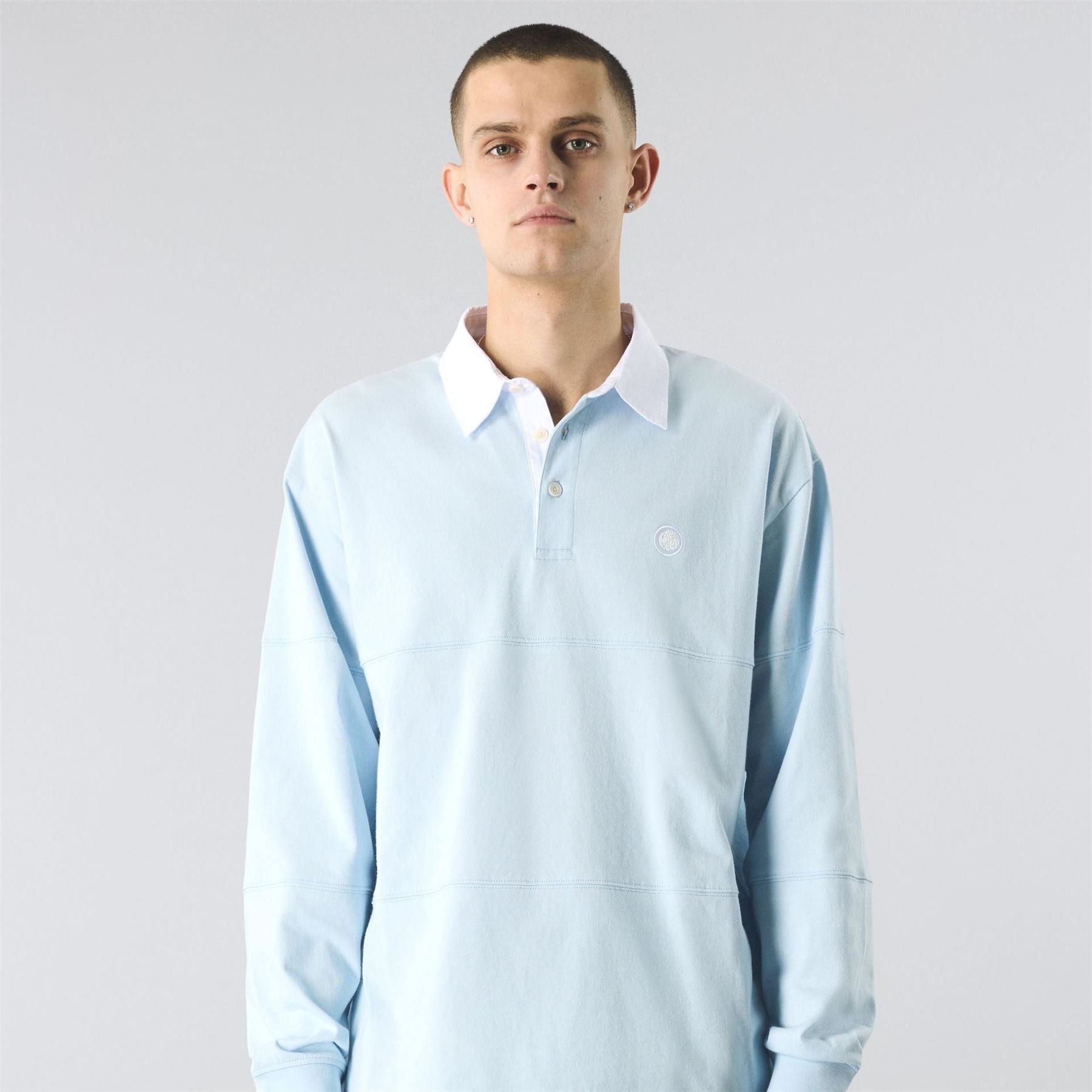 Pretty Green Athletic Regular Fit Long Sleeve Shirt