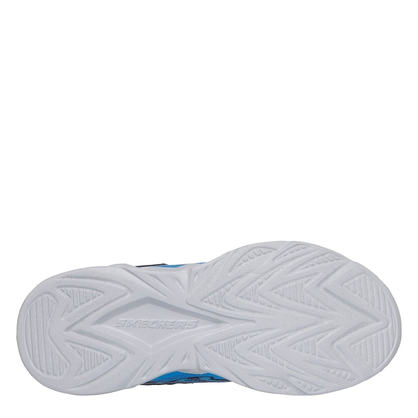 Skechers Lighted Gore  And  Strap Sneaker W 3d P Light Up Trainers Boys