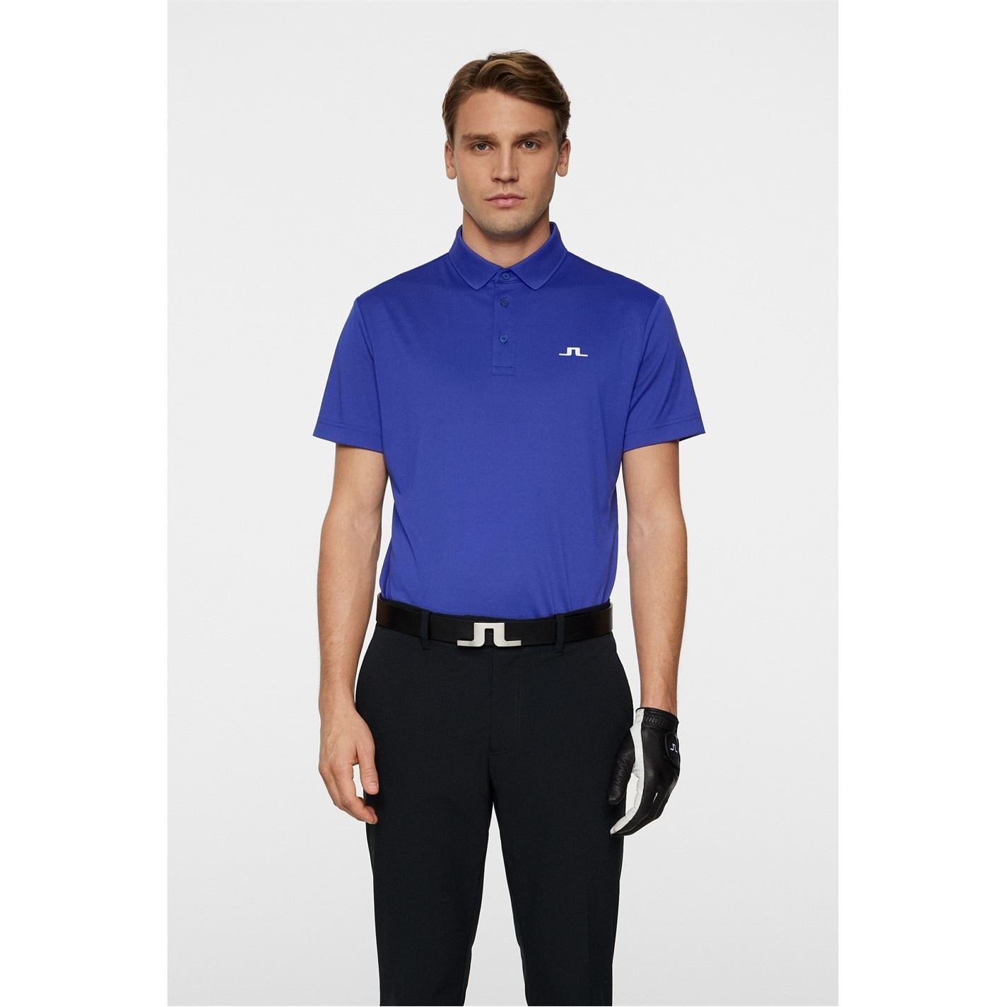 J Lindeberg Golf Short Sleeve Performance Polo Shirt