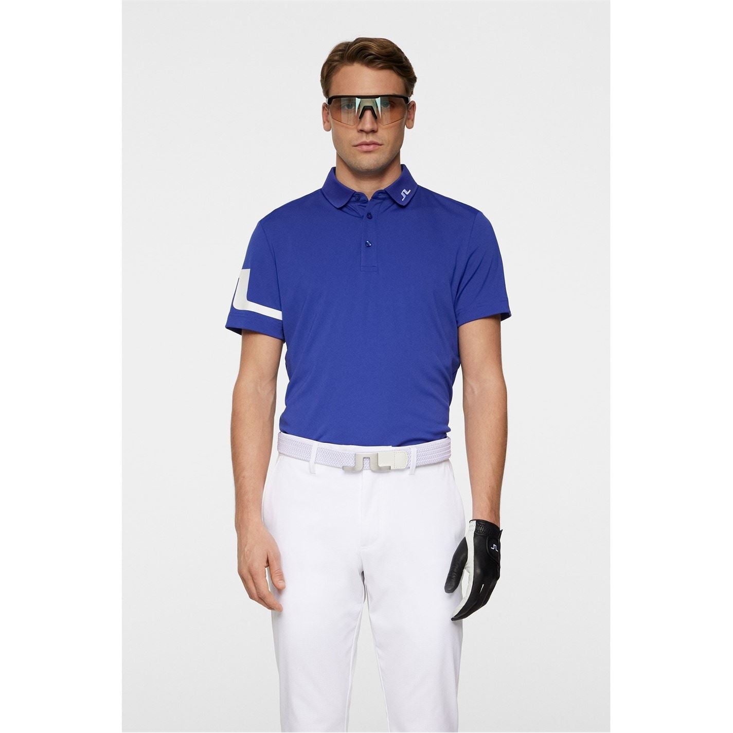 J Lindeberg Golf Short Sleeve Performance Polo Shirt