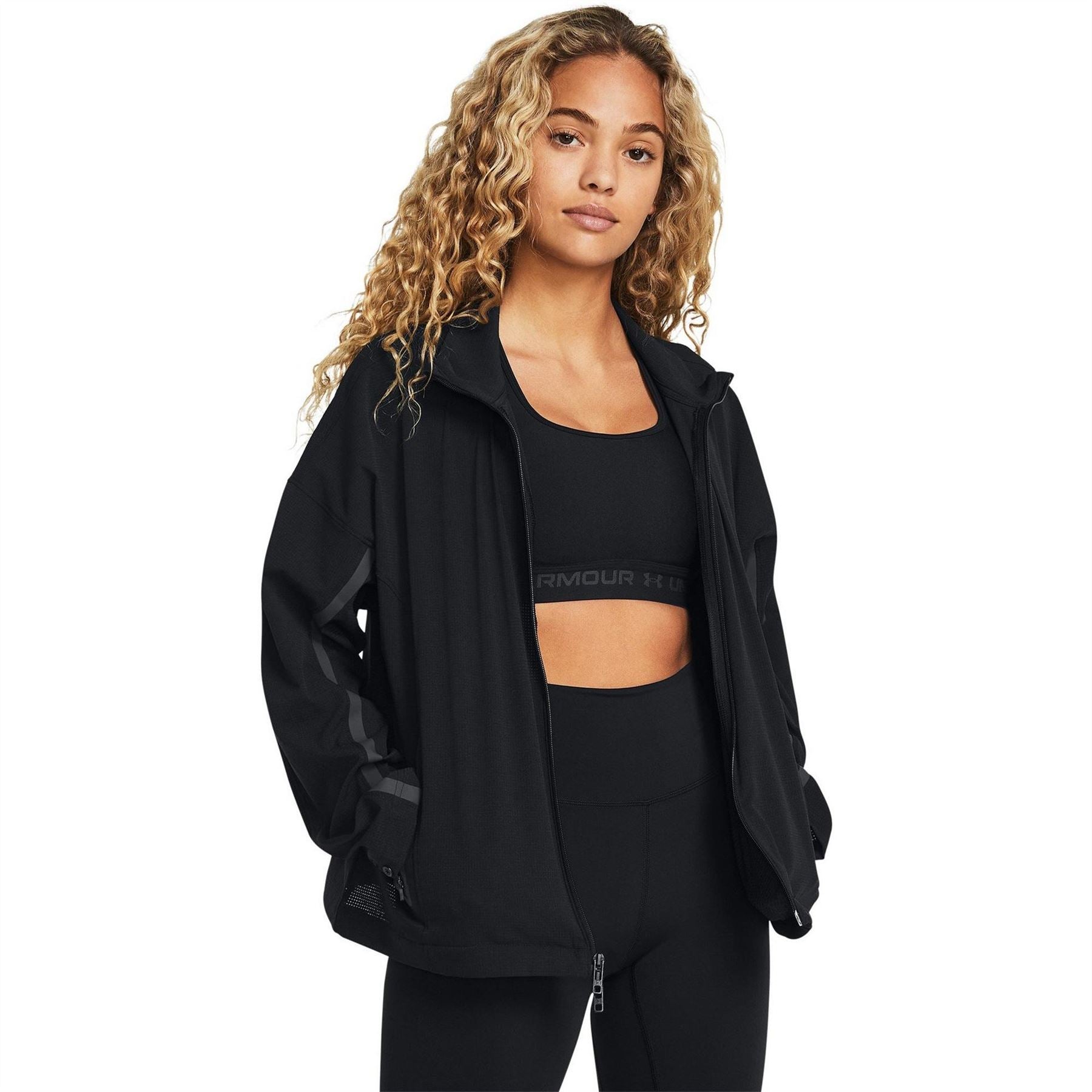 Under Armour Womens Armour Unstoppable Vented Jacket Tracksuit Top