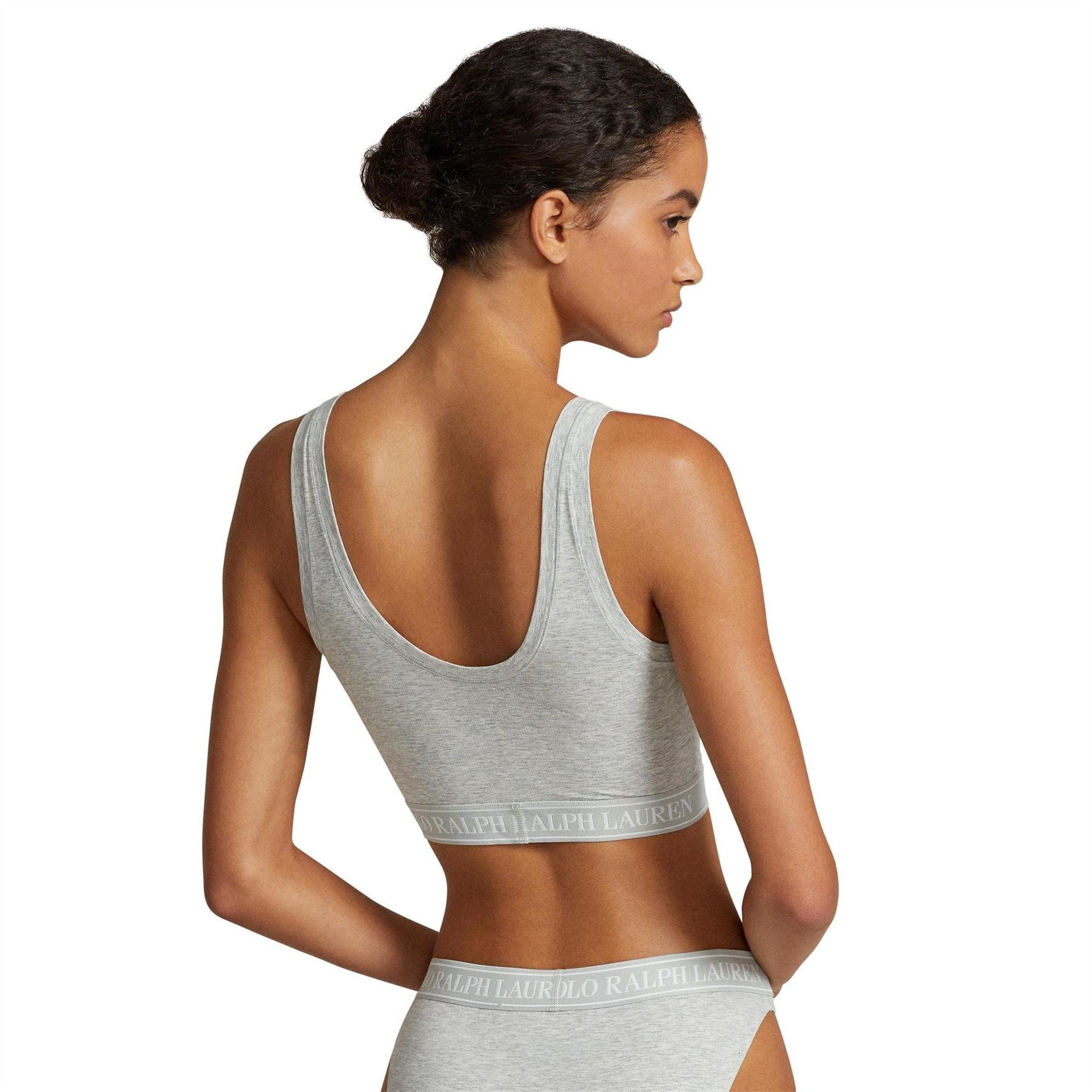 Polo Ralph Lauren Scoop Neck Cropped Bralette