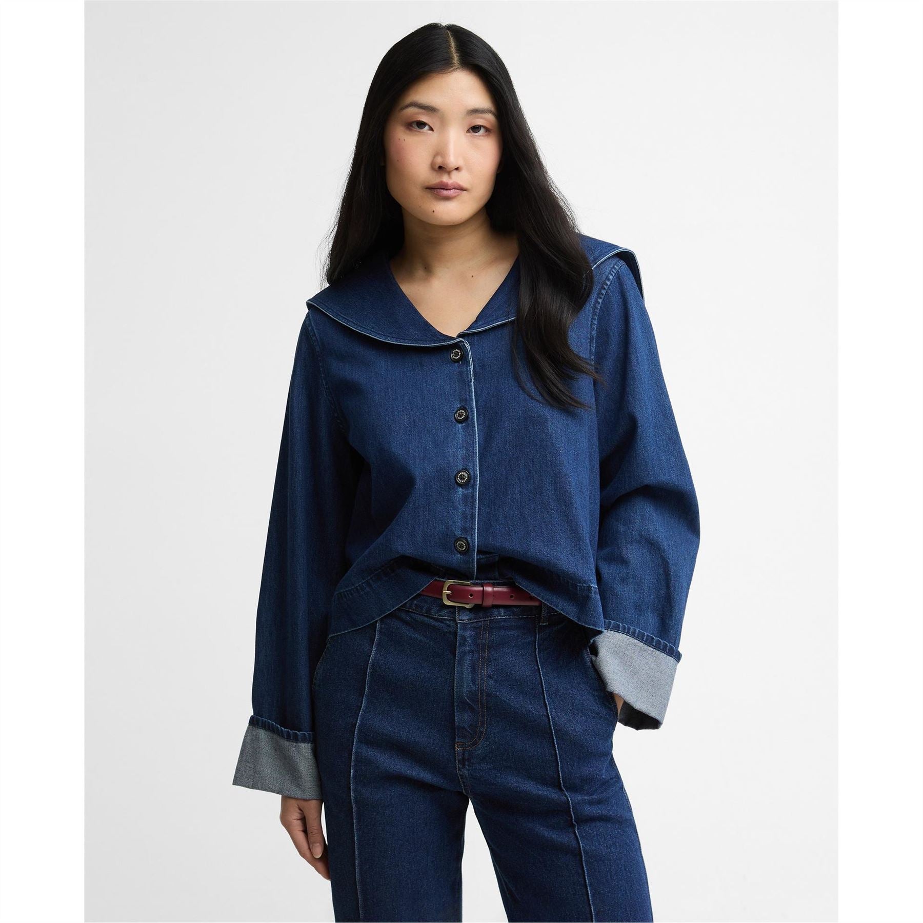 Barbour Long Sleeve Denim Shirt