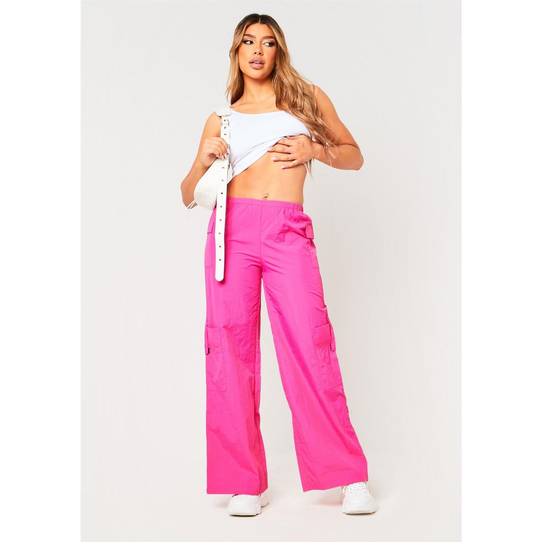 Missy Empire Leg Cargo Trousers