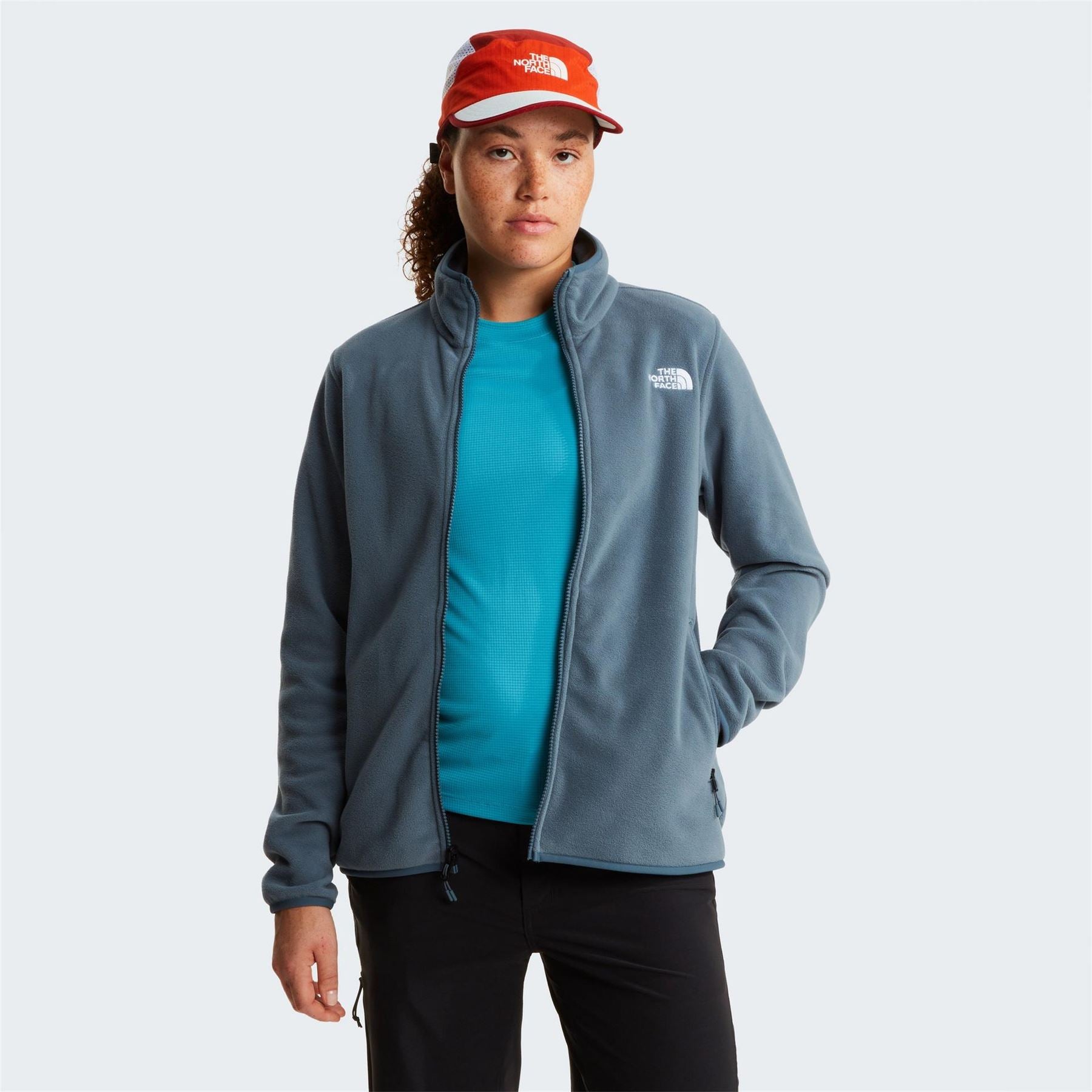 The North Face Womens 100 Glacier Full Zip Fleece