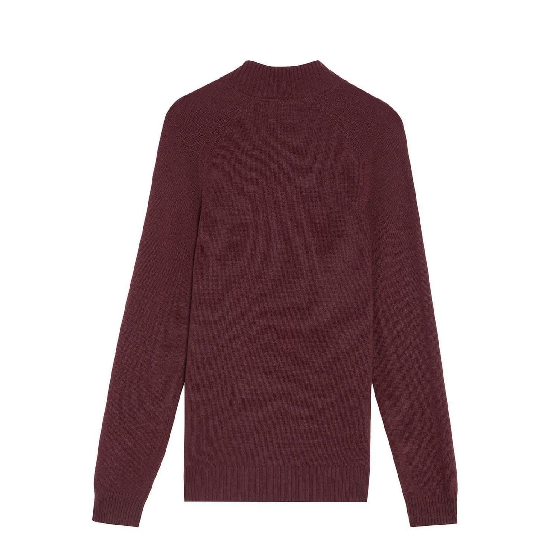 Lyle and Scott Sleeve Quarter Zip Jumper