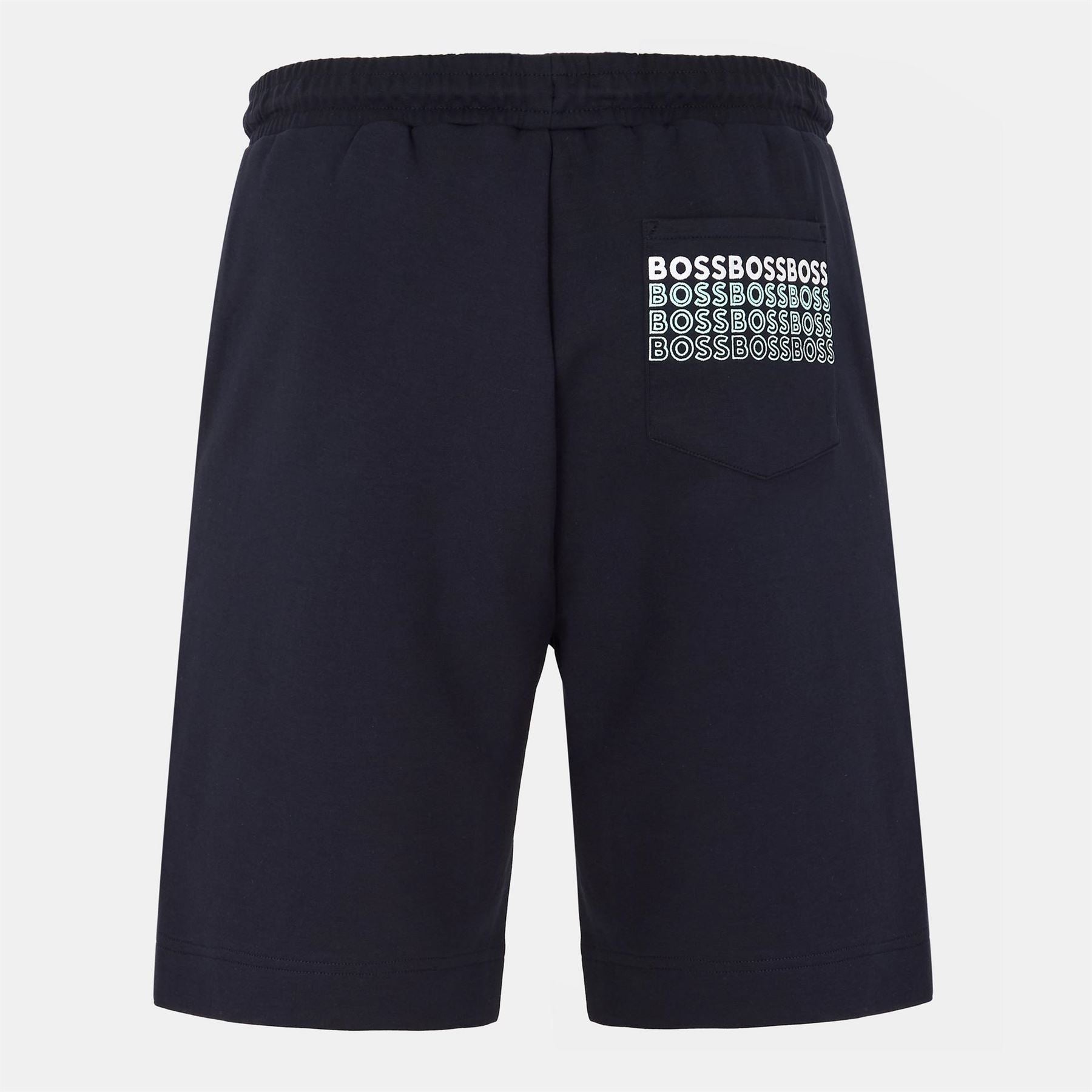 Boss Headlo Sweat Shorts with Closed Hem