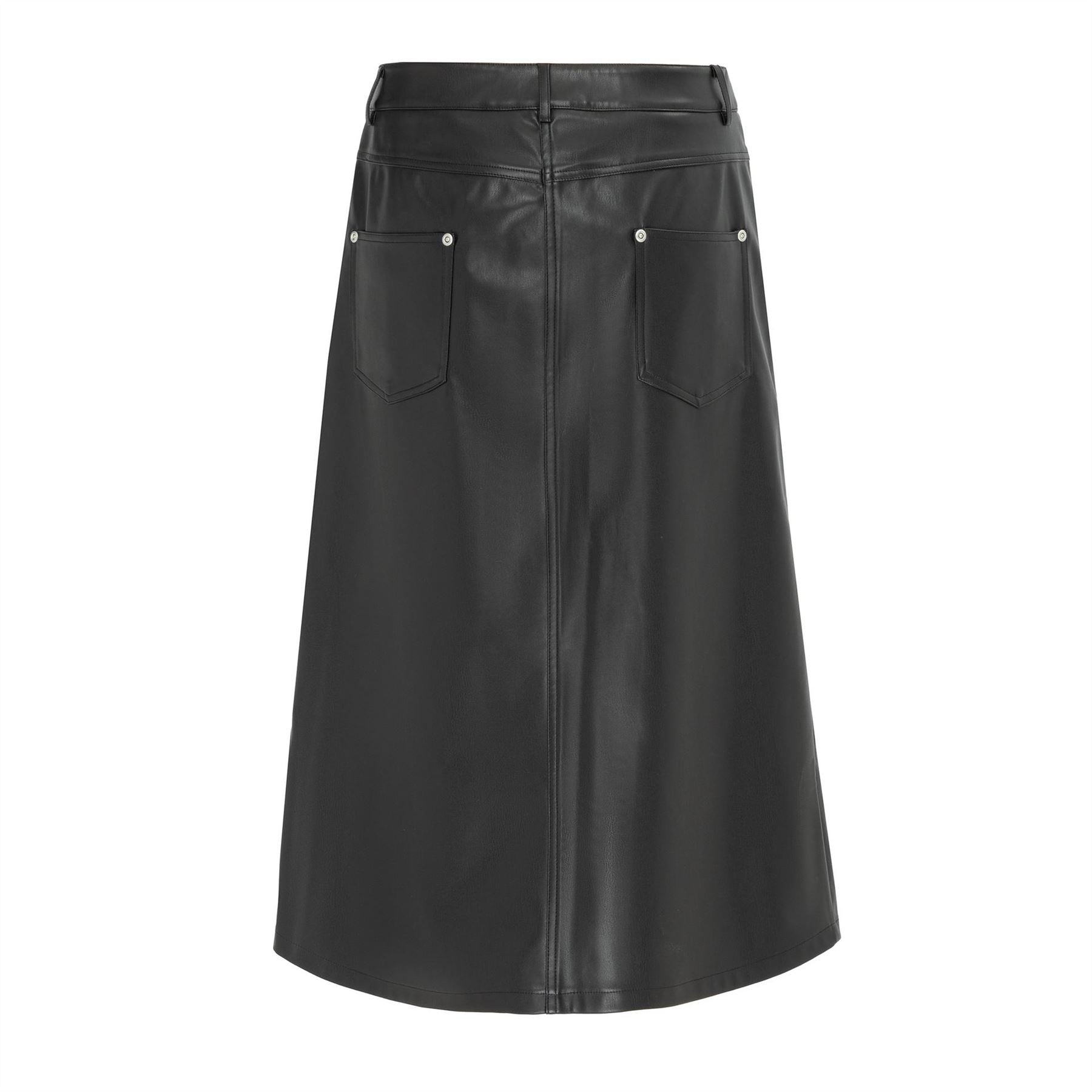 I Saw It First Pu Max Midi Pencil Skirt