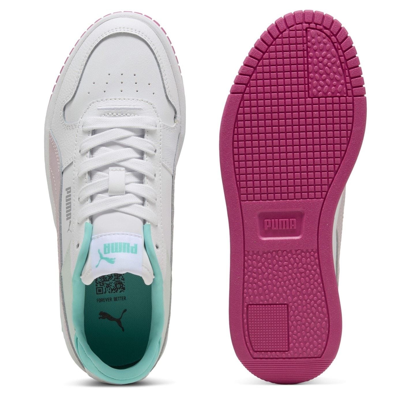 Puma Street JR Lace-Up Platform Sneakers