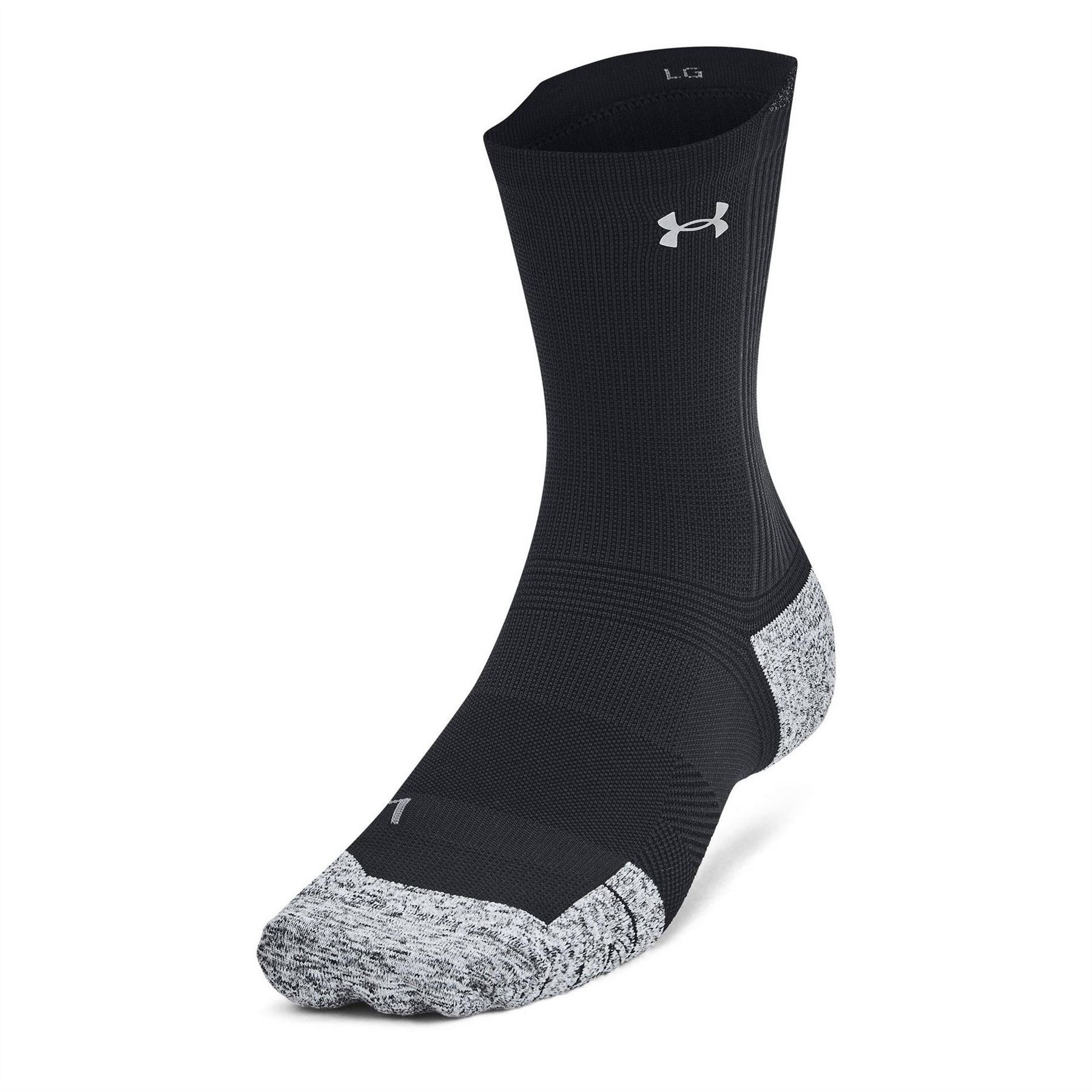 Under Armour Mens Ad Run Cushion 3pk Crew Sock
