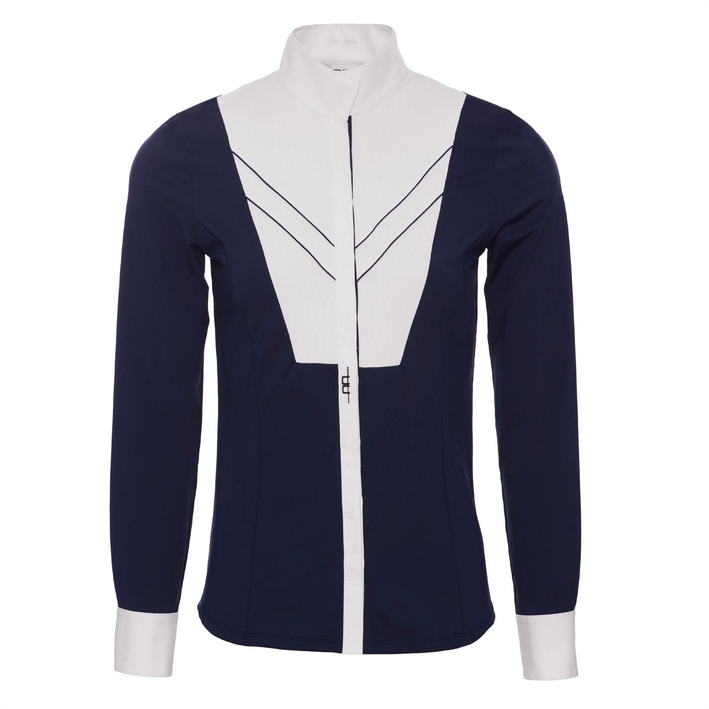 Horseware Mock Neck Slim Fit Long Sleeve Shirt