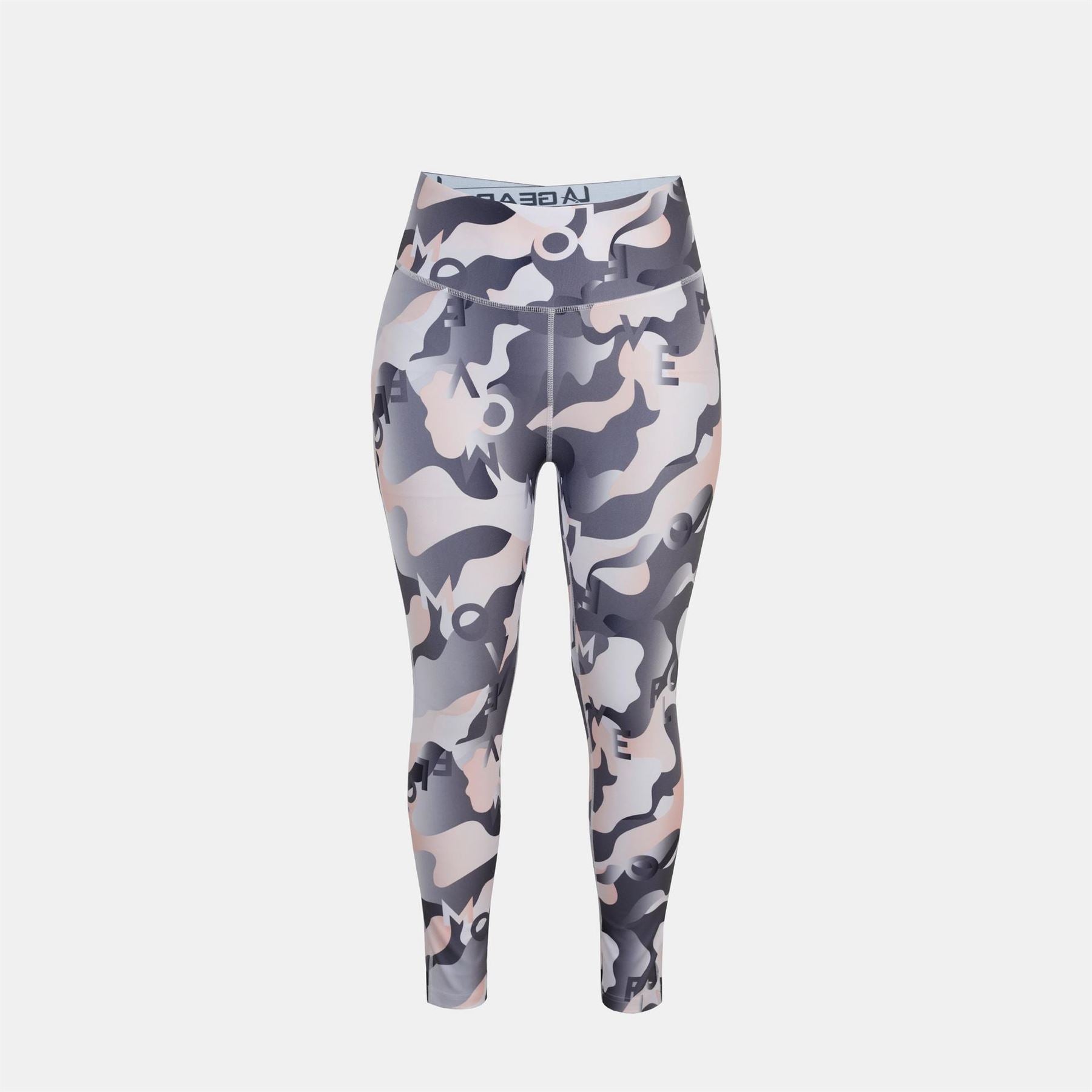 LA Gear Skinny Fit Camo Patterned Leggings