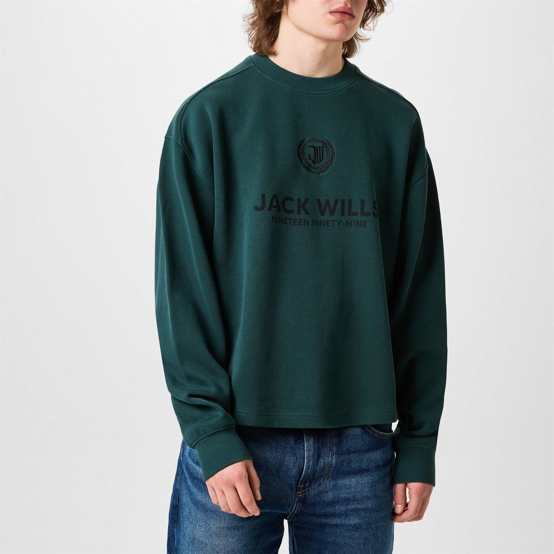 Jack Wills Regular Fit Crew Neck Sweatshirt